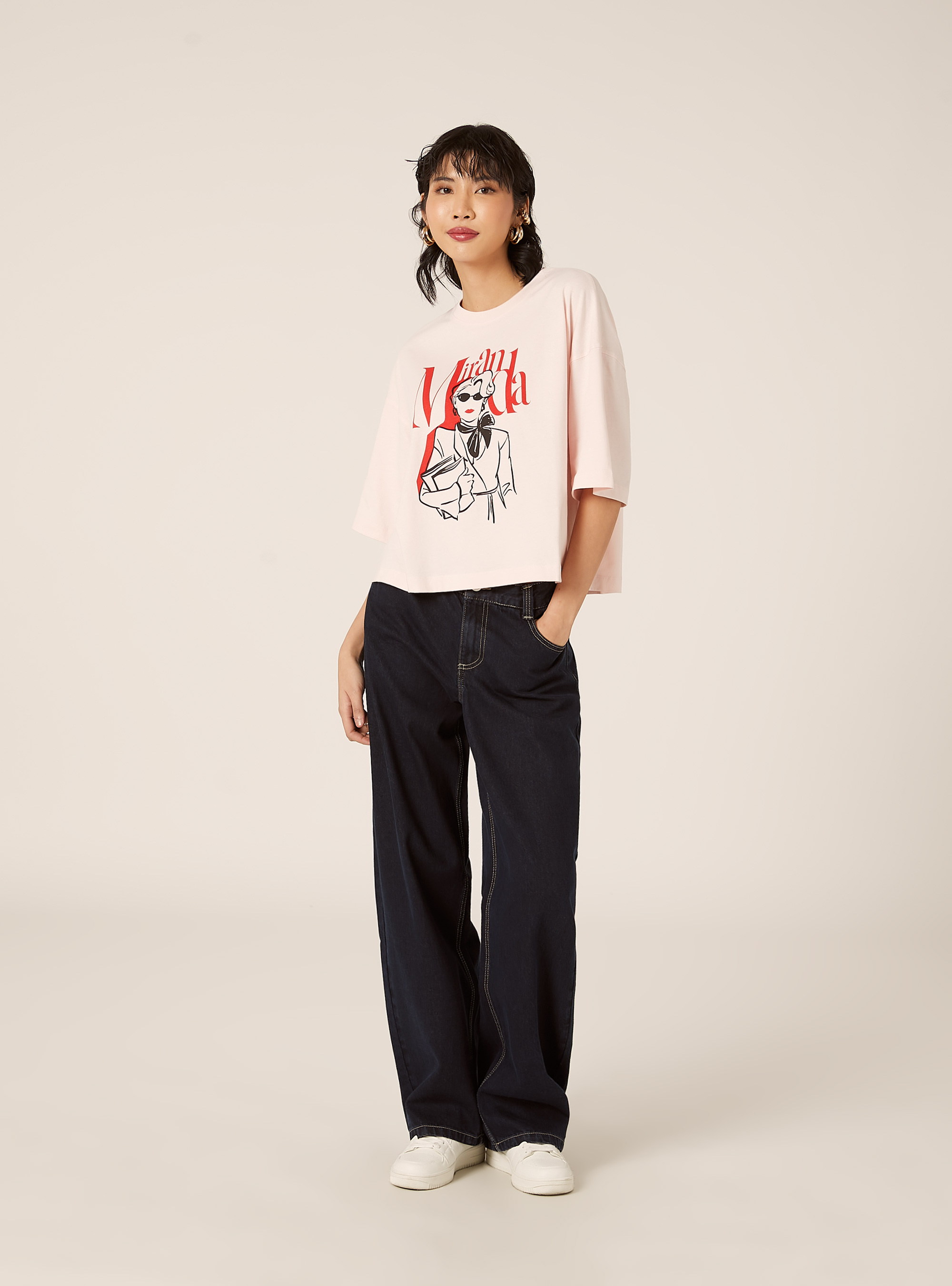 Camiseta El diablo viste de Prada / Alcott, PK3 PINK LIGHT