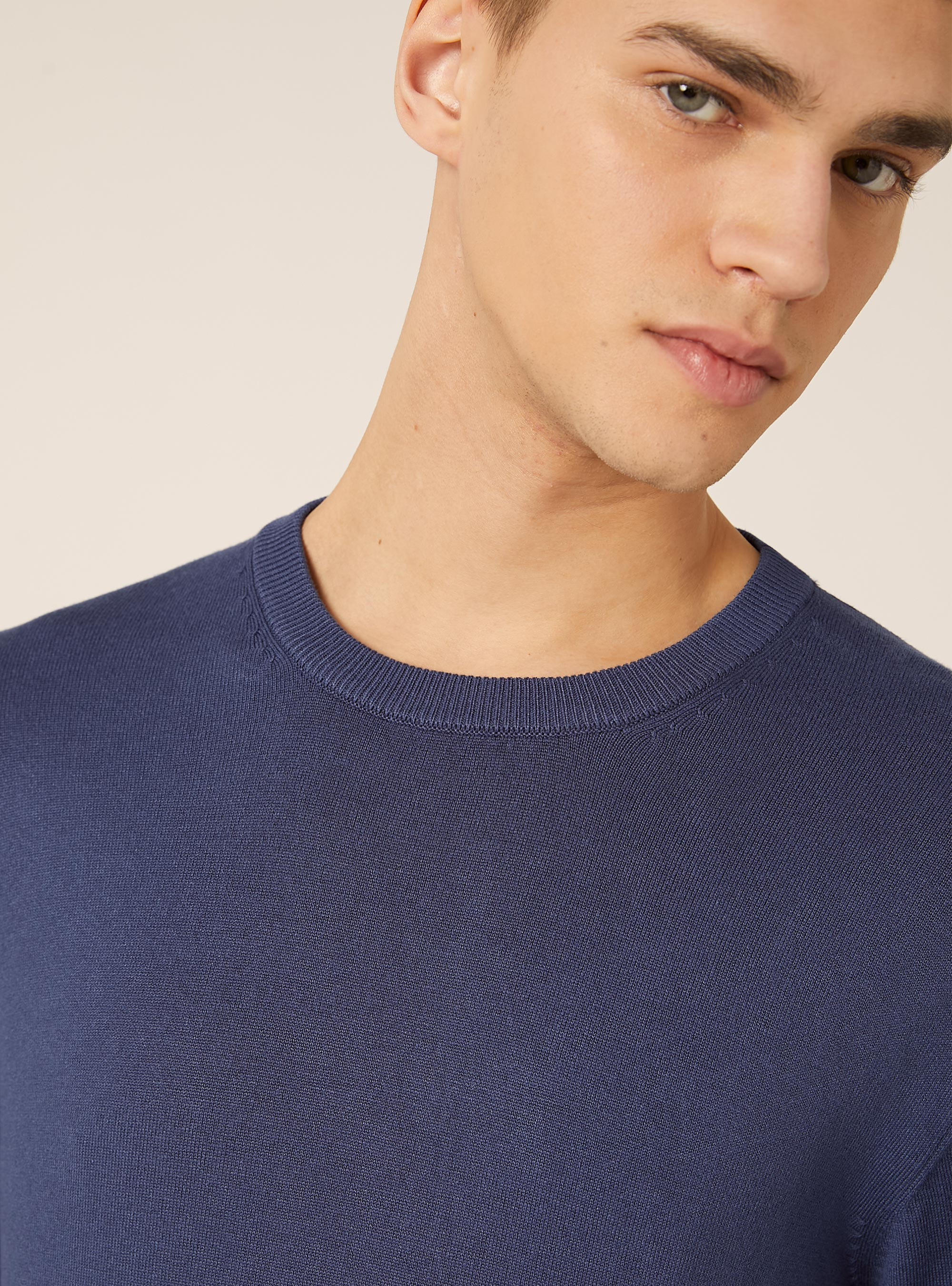 Pullover in sustainable Ecovero viscose, BL3 BLUE LIGHT