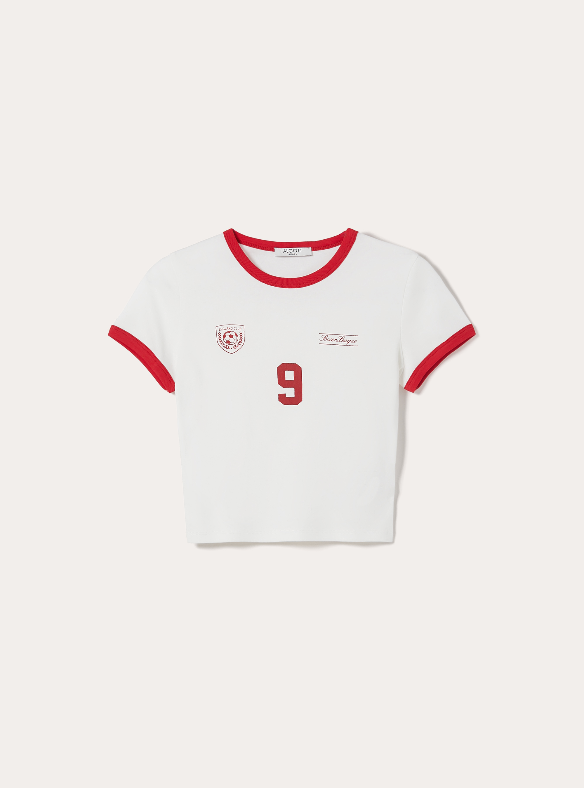 Camiseta Crop Fit, RD2 RED MEDIUM