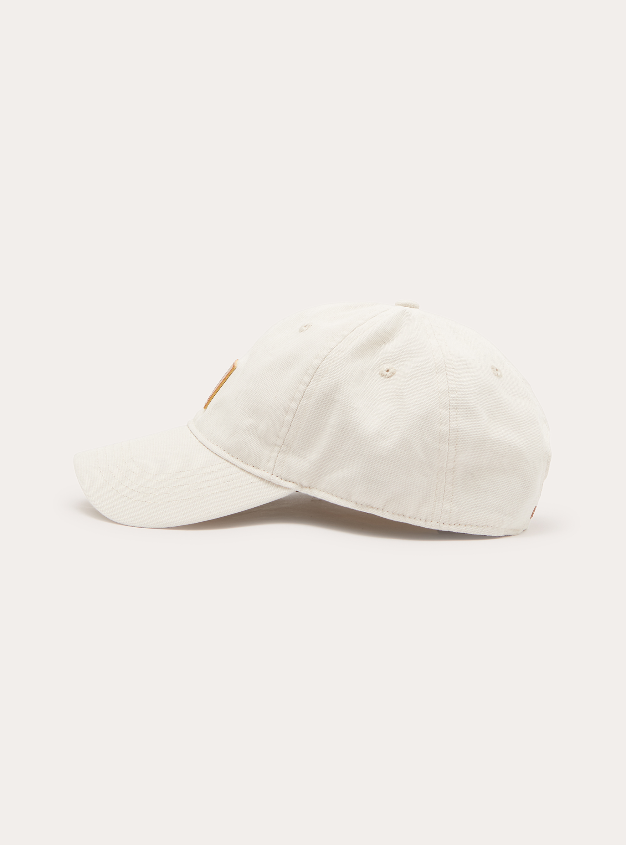 Cappello da baseball con patch effetto pelle, SA1 SAND DARK