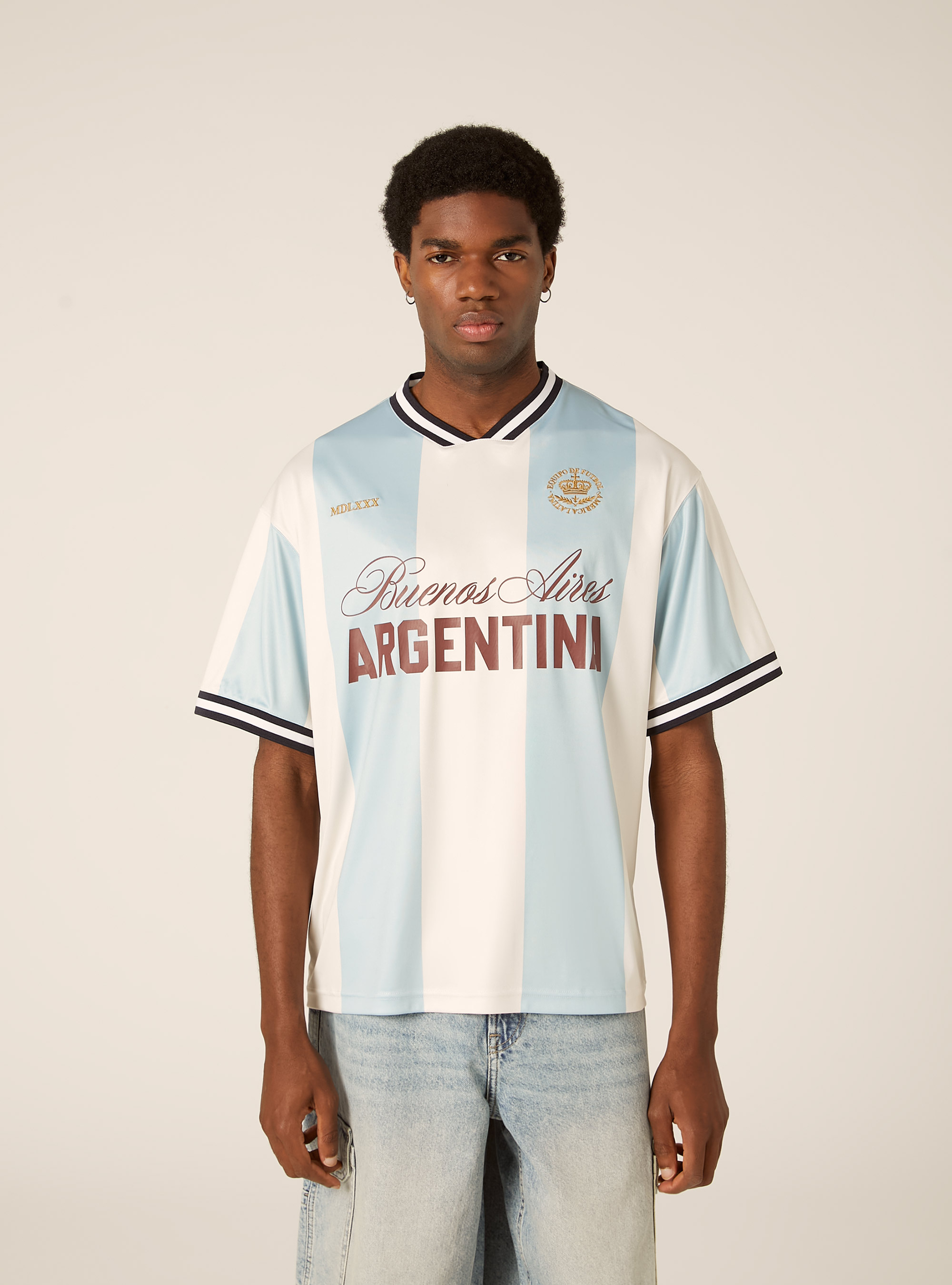Blokecore Technical Lightweight Football Jersey, AZ3 AZURE LIGHT