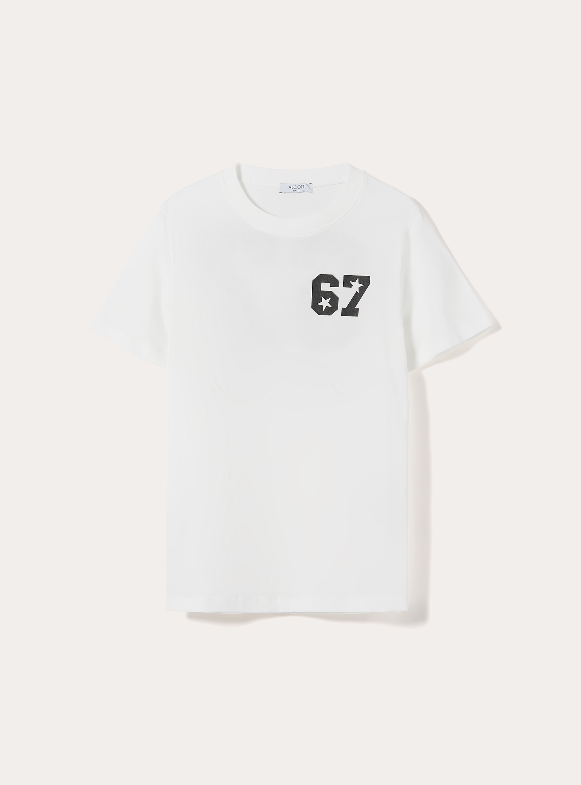 T-Shirt avec Imprim&eacute; Six Seven, WH1 OFF WHITE