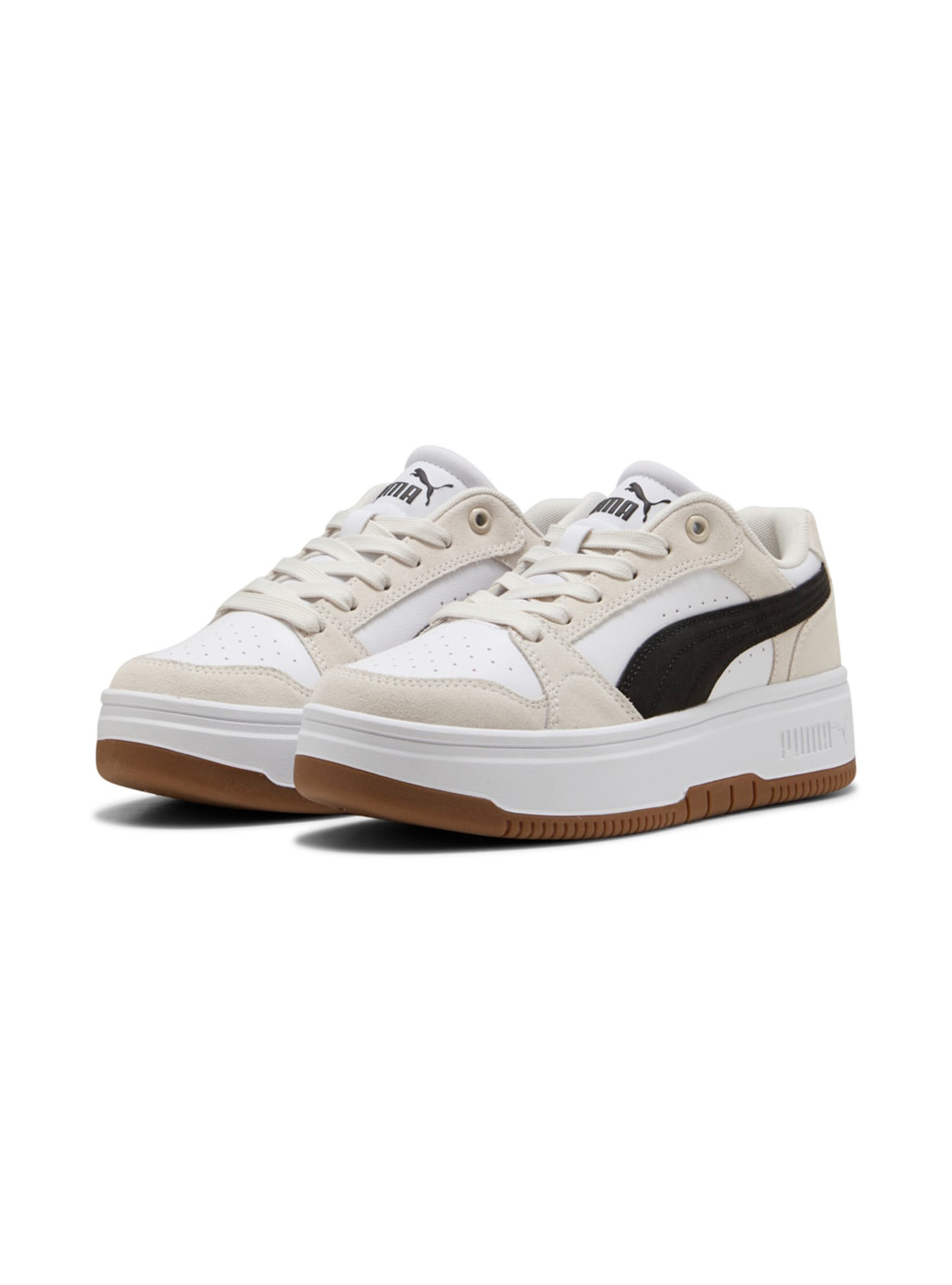 Baskets en daim Rebound Femme Low Puma, WH2 WHITE