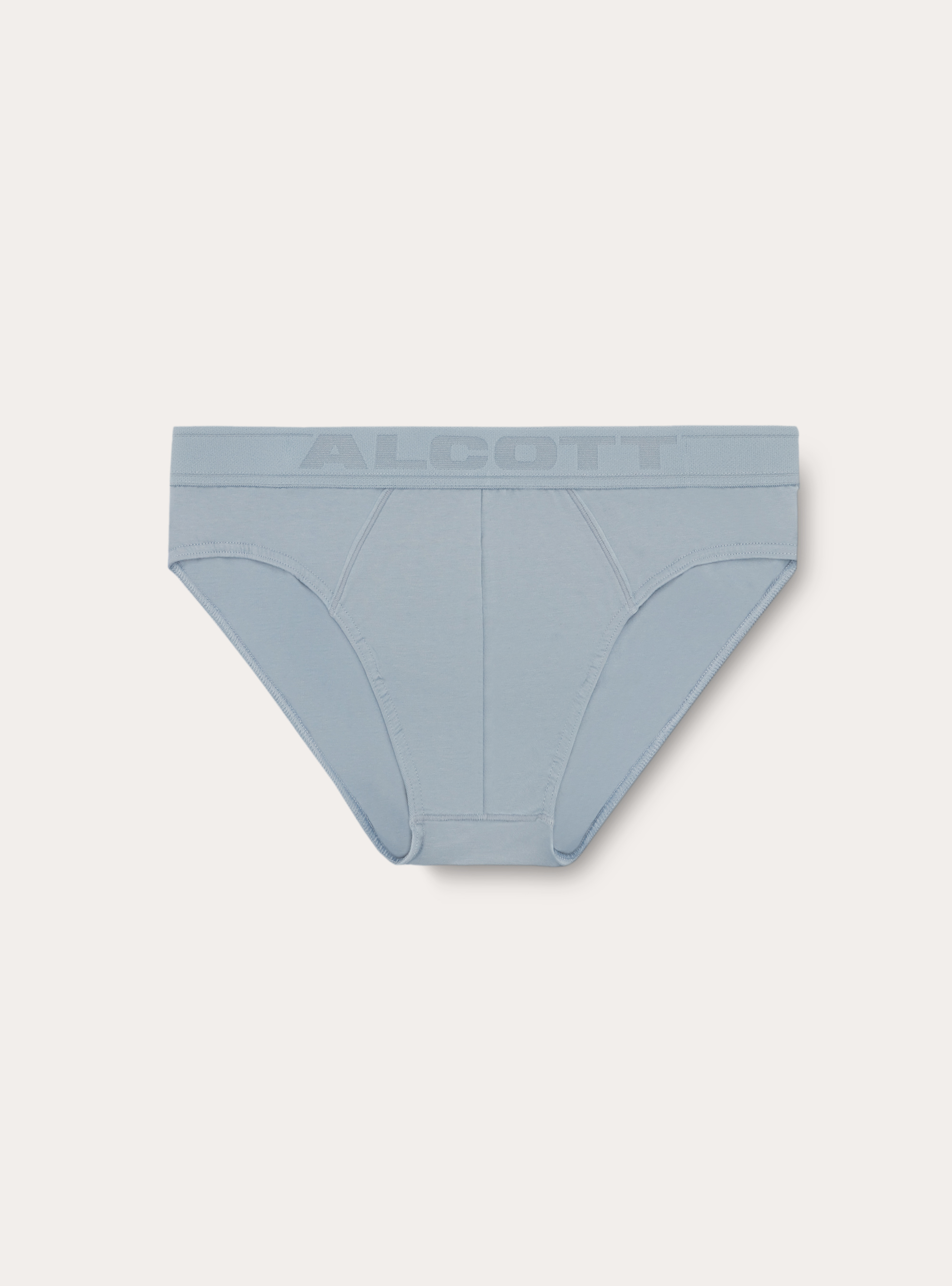 Slips mit jacquard-logo-elastikbund, AZ3 AZURE LIGHT