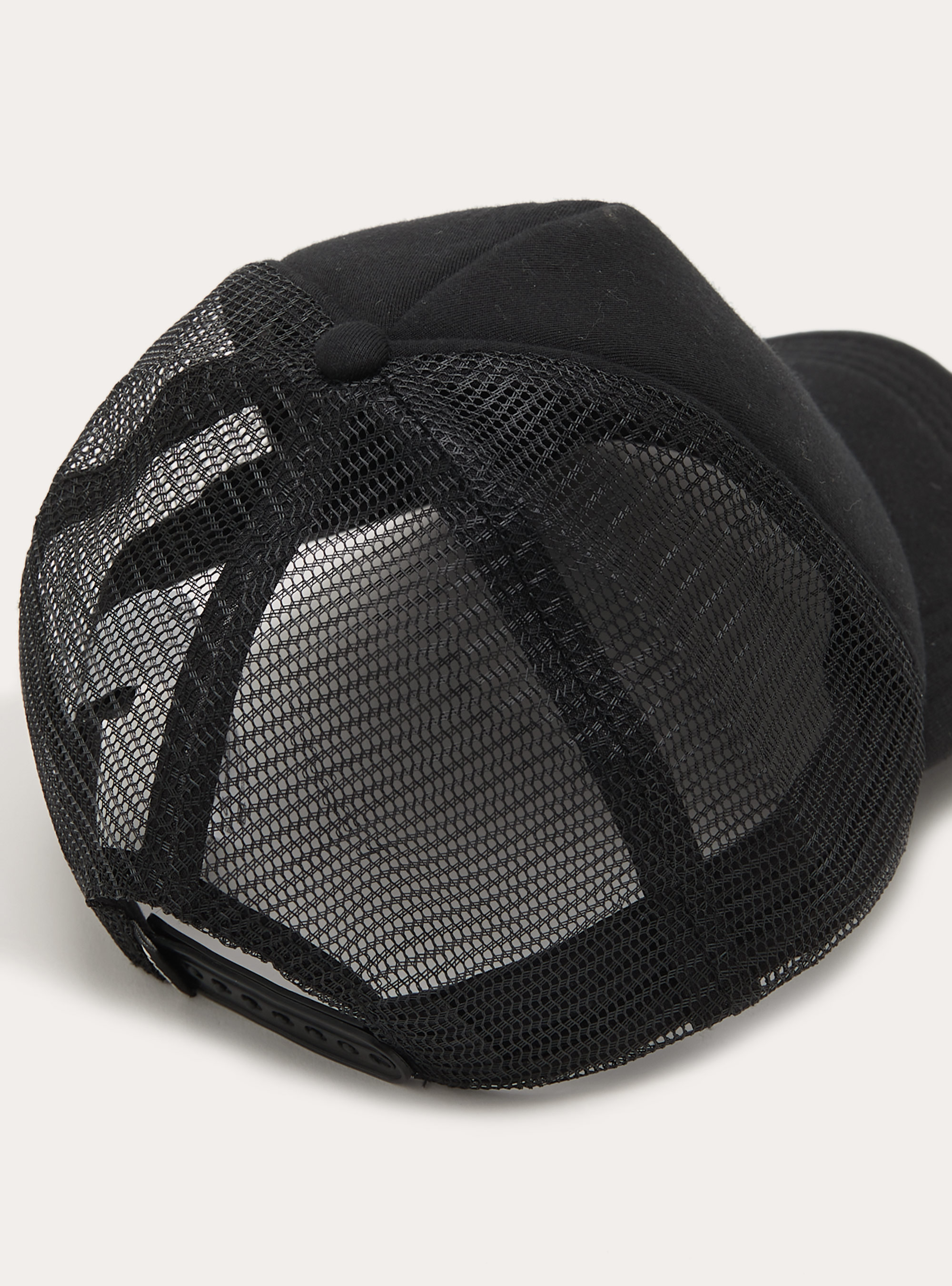 Casquette trucker avec imprim&eacute;, BK1 BLACK