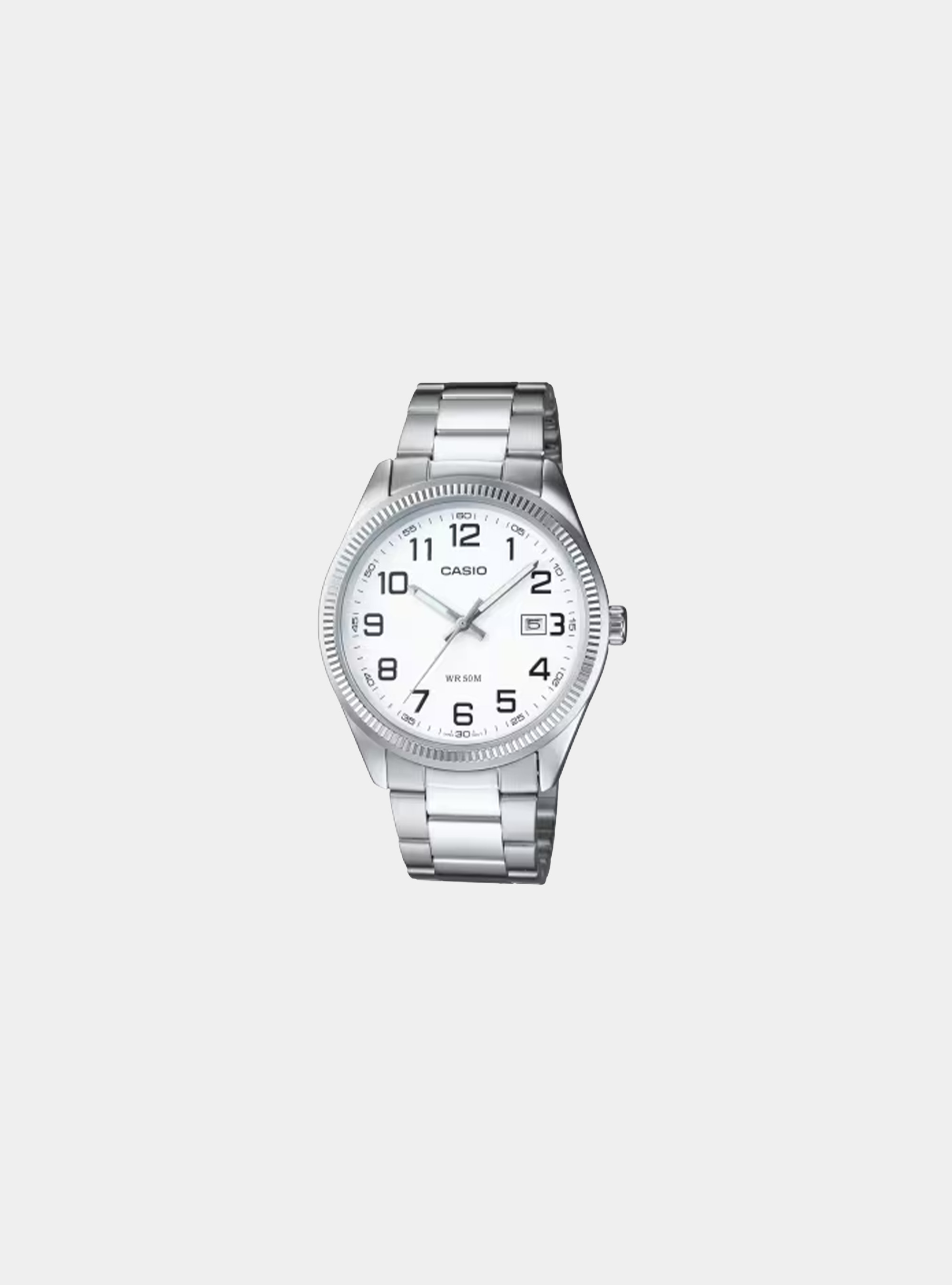 White Dial with Fluted Bezel, UNIQUE