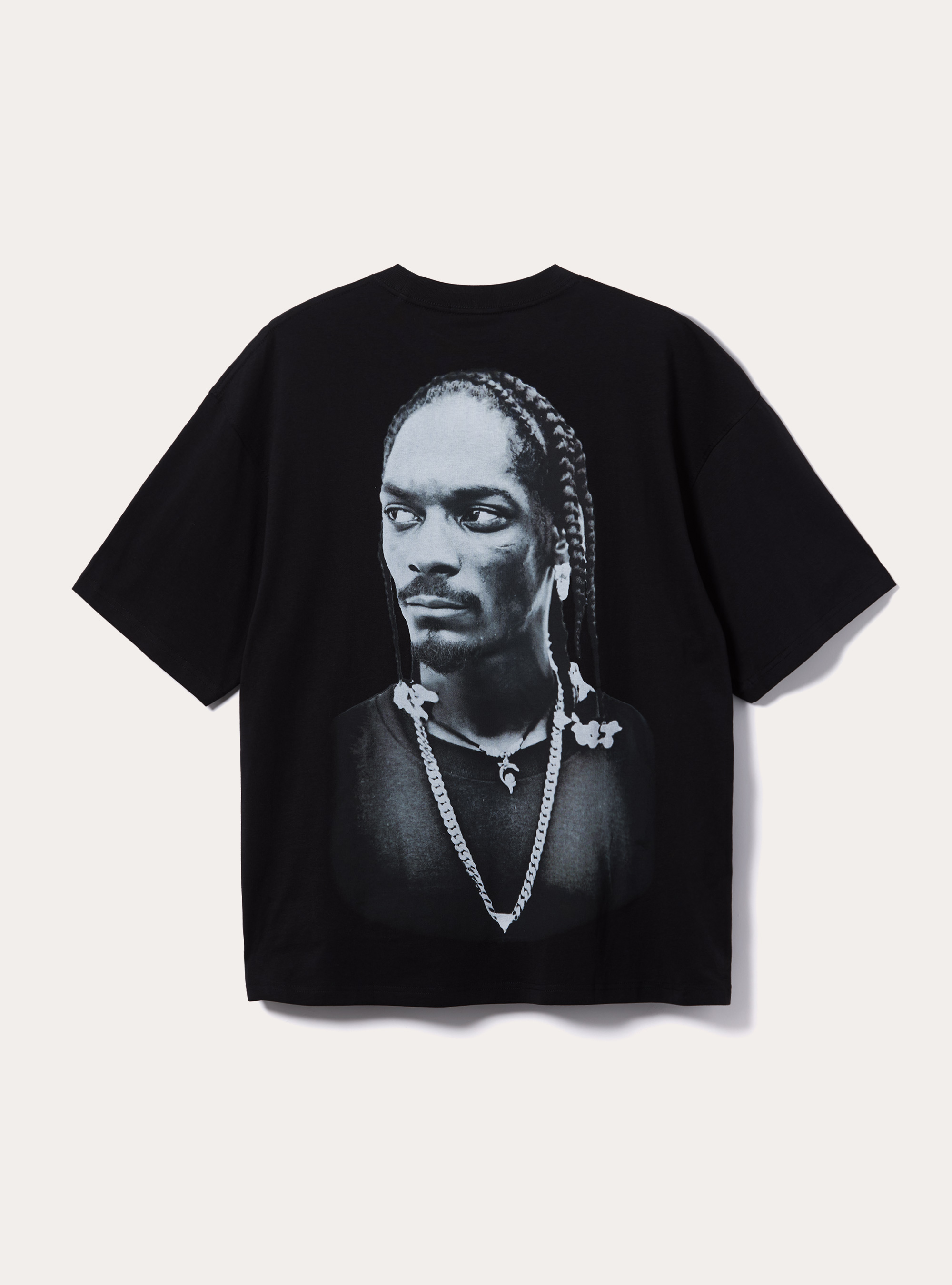 T-shirt coupe carr&eacute;e Snoop Dogg / Alcott, BK1 BLACK