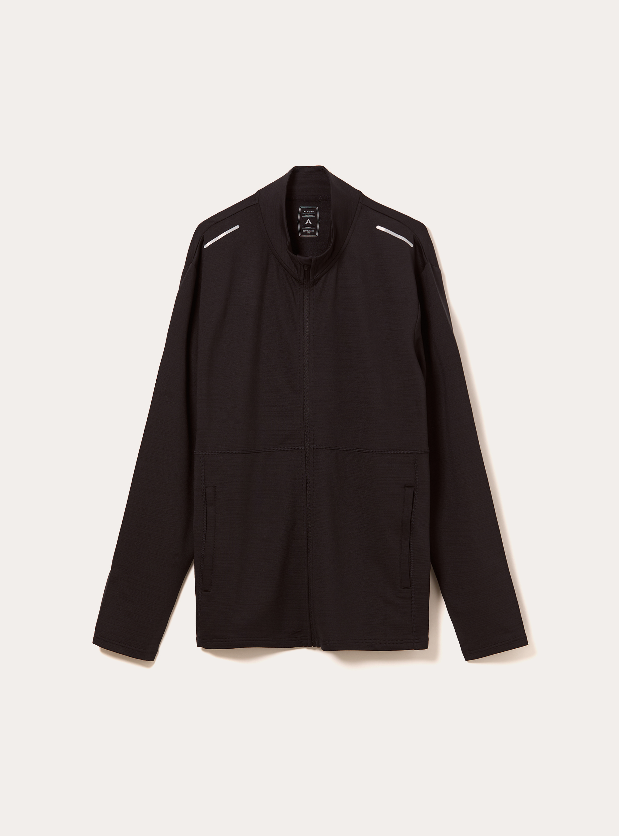 Sweat-shirt zipp&eacute; Athletic capsule, BK1 BLACK