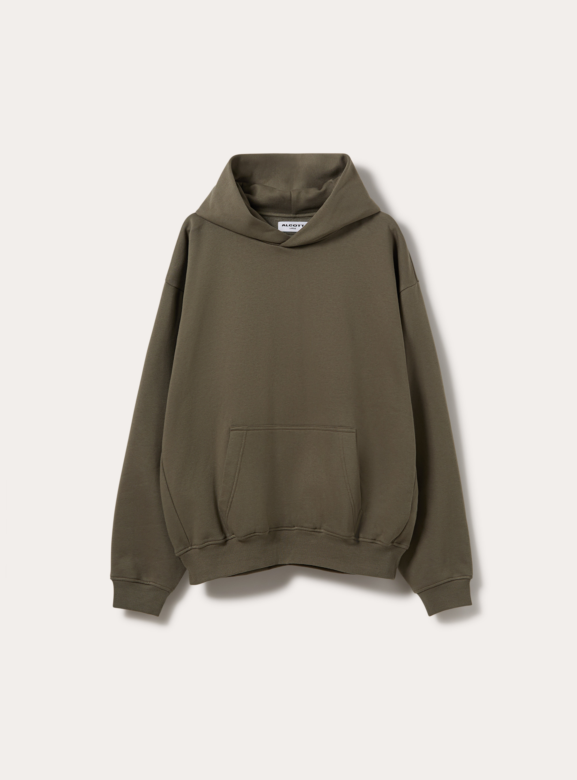 Boxy fit kapuzenpullover, KY2 KAKY MEDIUM