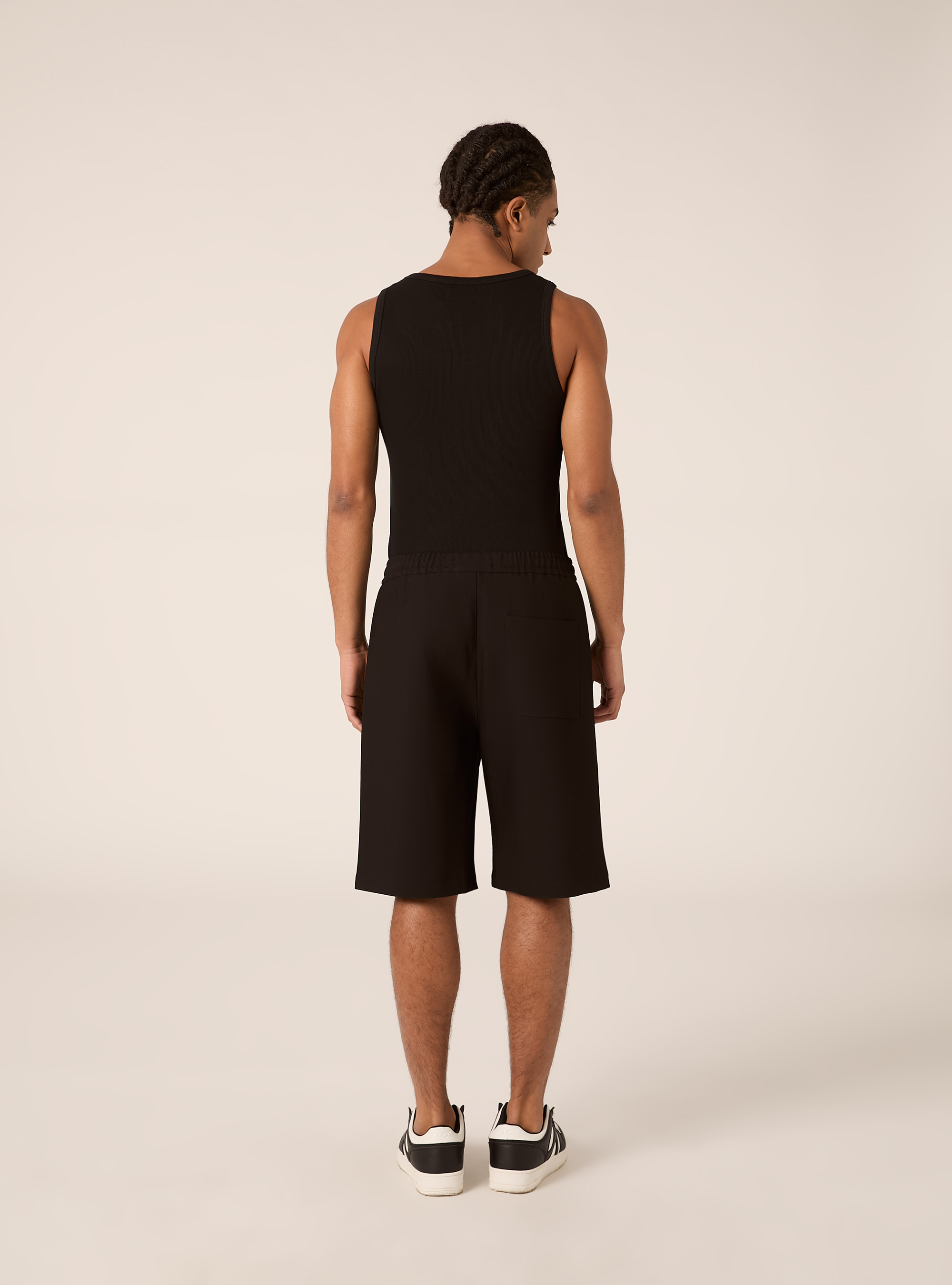 Bermudas jogger, BK1 BLACK