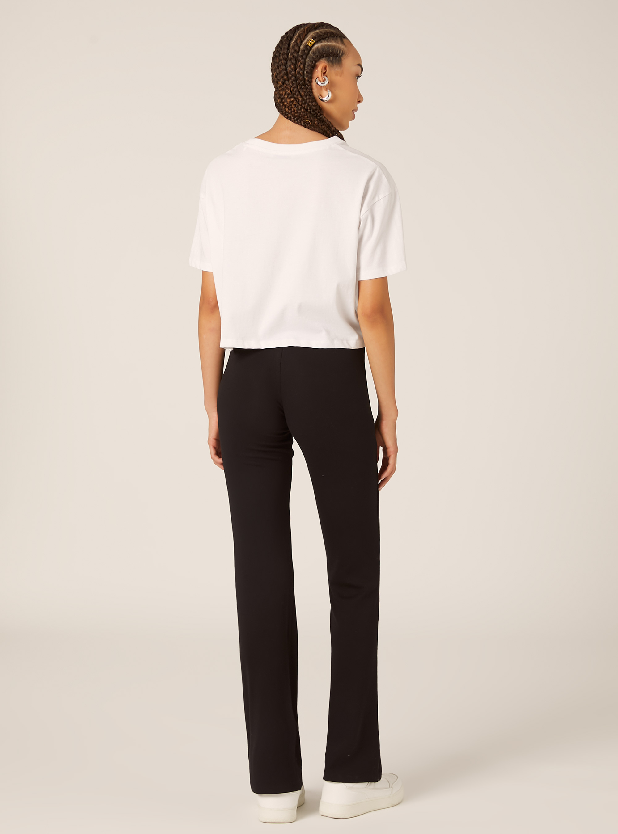 Leggings &eacute;vas&eacute;s, BK1 BLACK