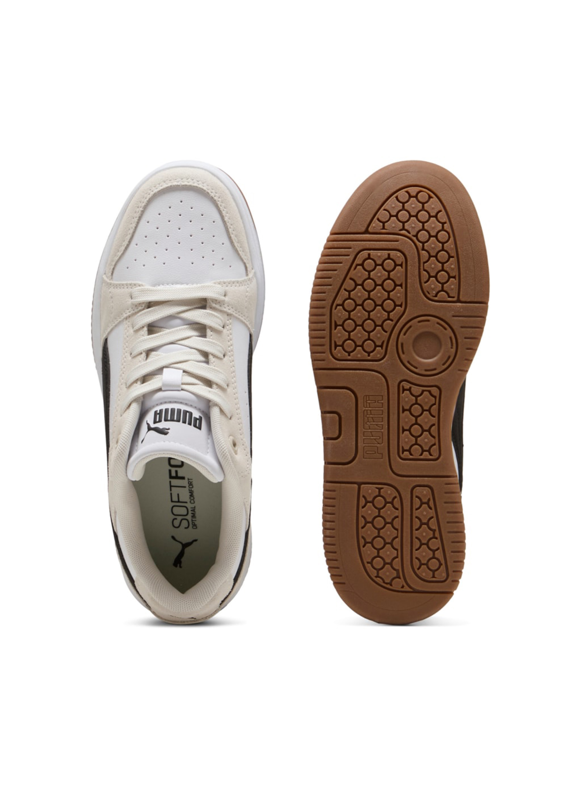 Baskets en daim Rebound Femme Low Puma, WH2 WHITE