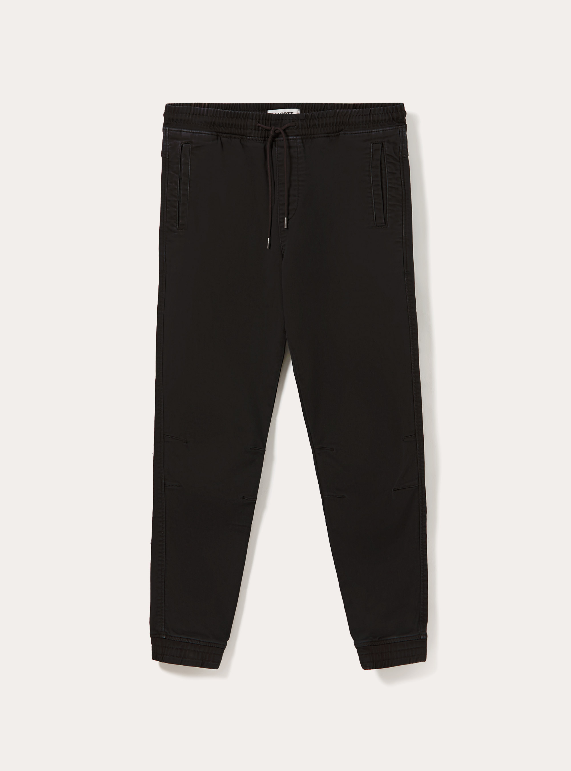 Pantaloni jogger in cotone, NERO