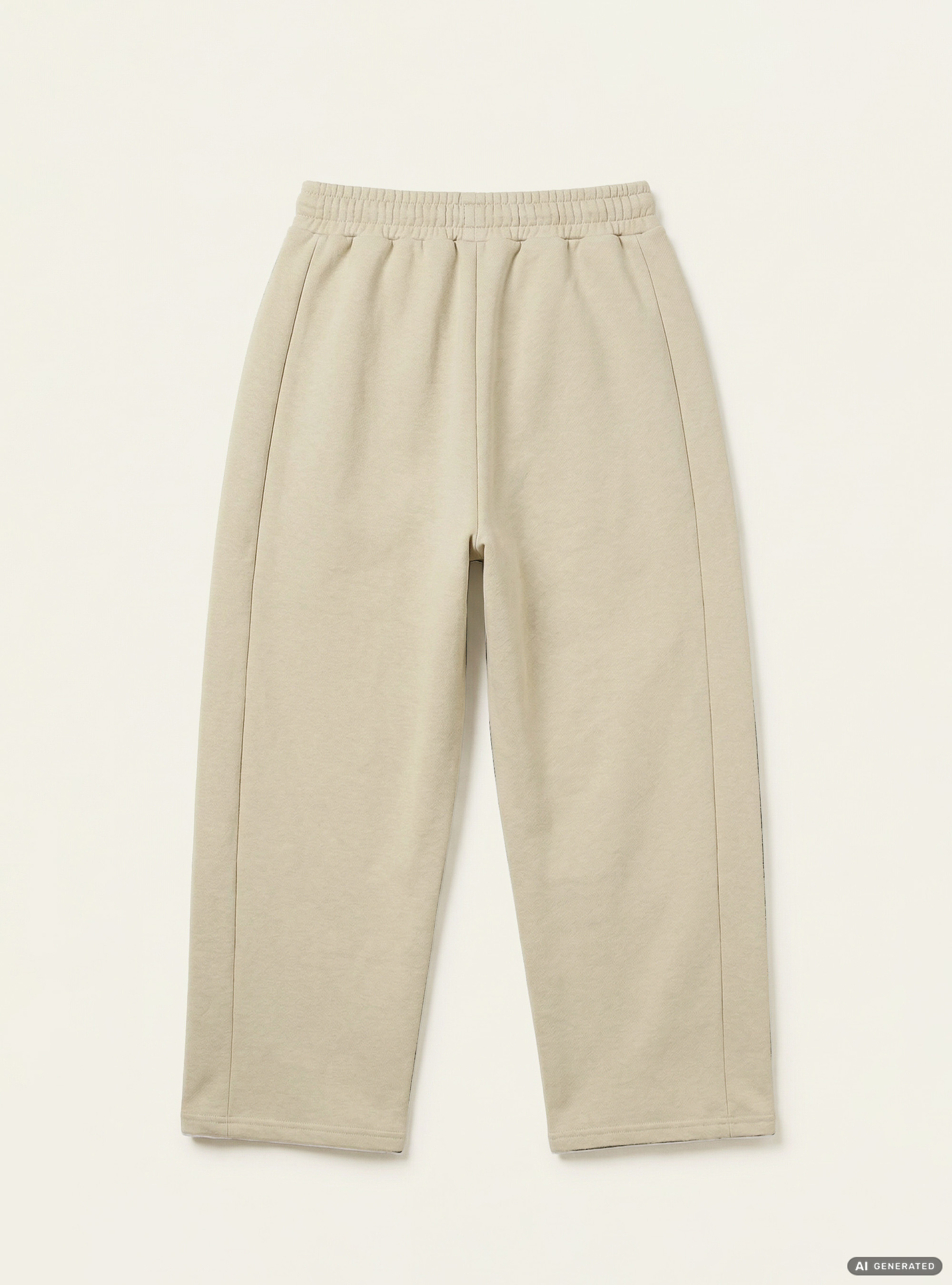 Jogger in felpa baloon fit, BG3 BEIGE LIGHT