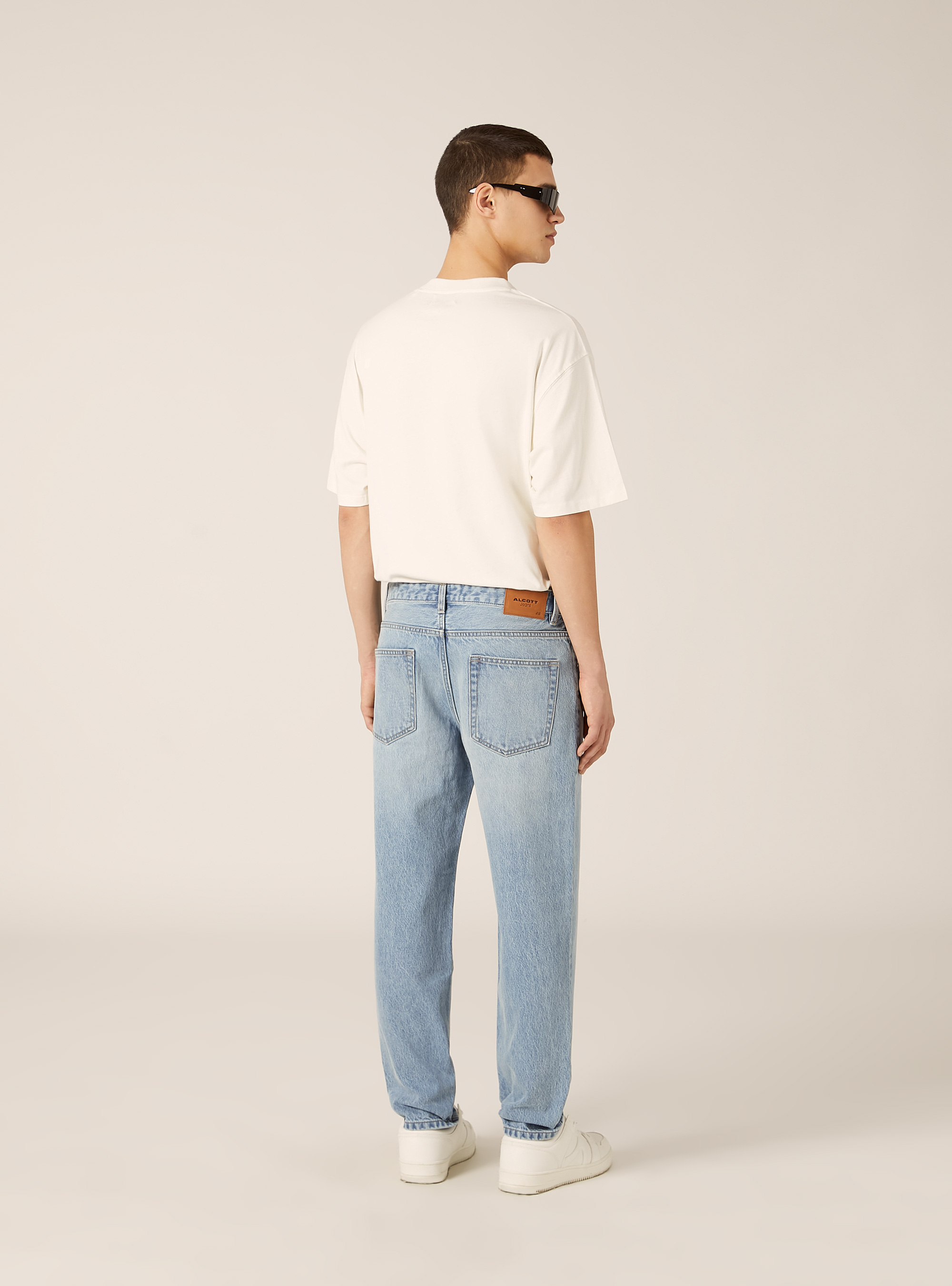 Loose fit jeans, D006 AZURE