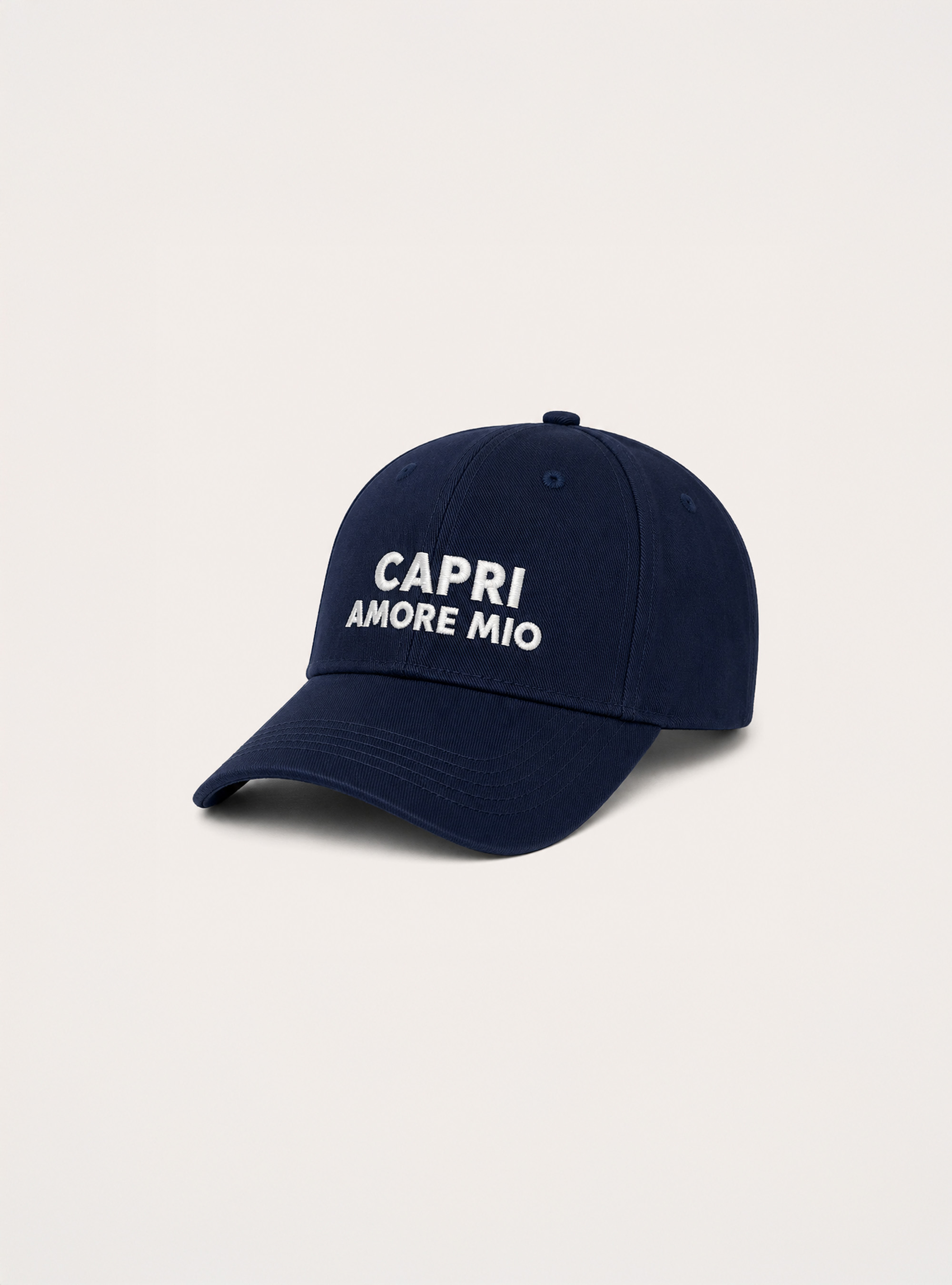 Capri Amore Mio Cotton Cap, NA1 NAVY DARK