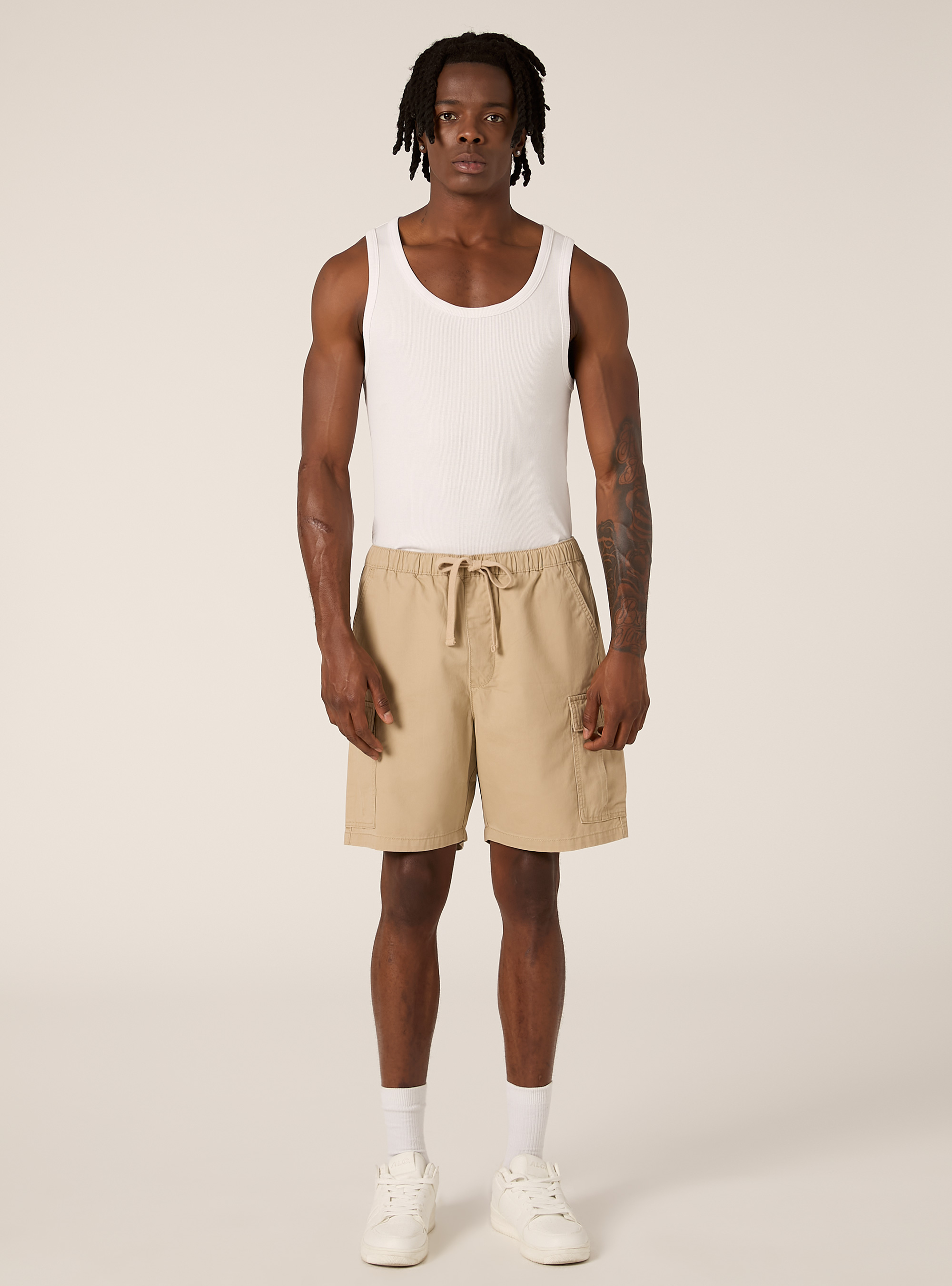 Bermuda cargo en serg&eacute; coul&eacute;, TB2 TOBACCO MEDIUM