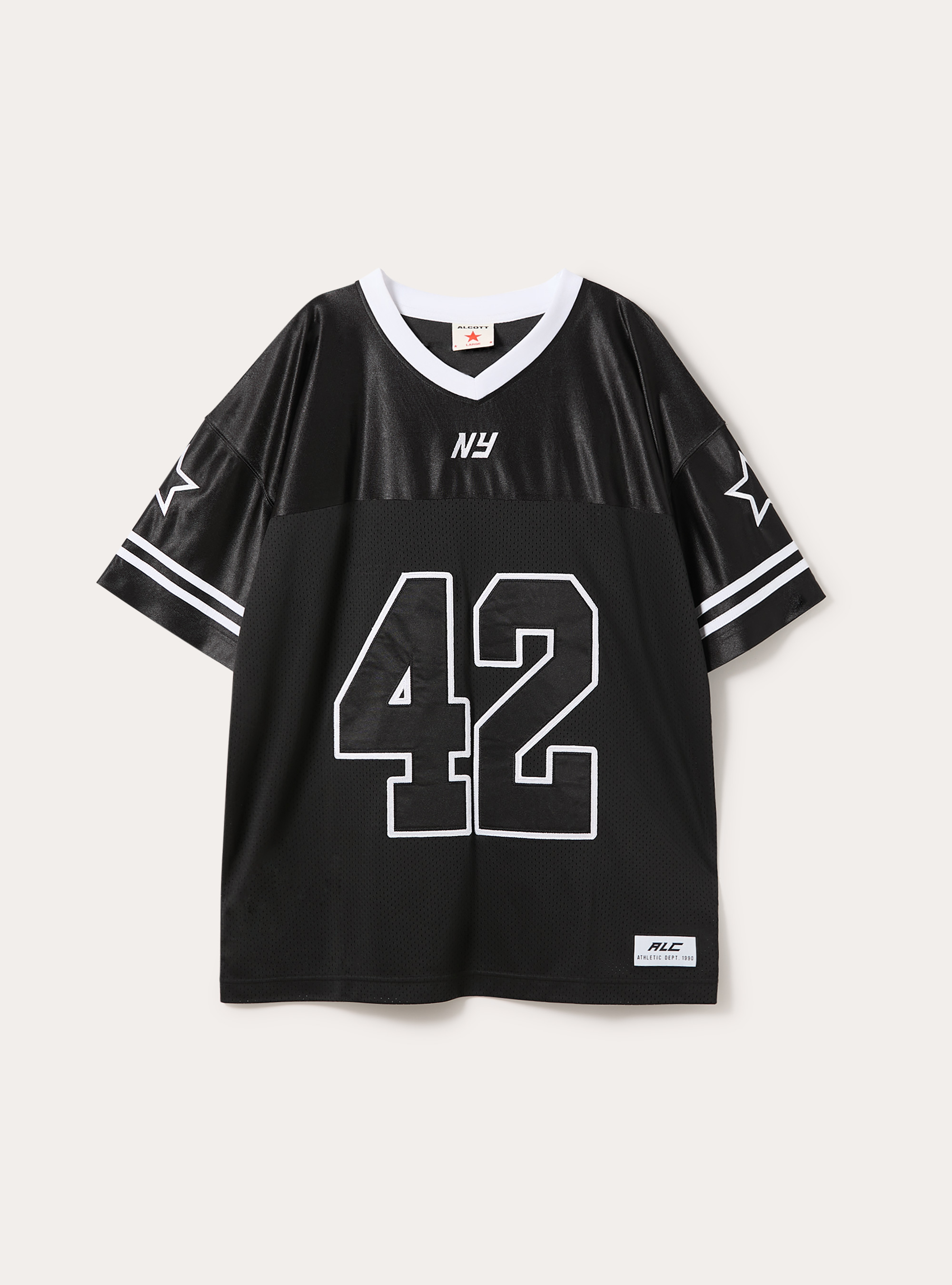 Maglietta Football con patch, NERO