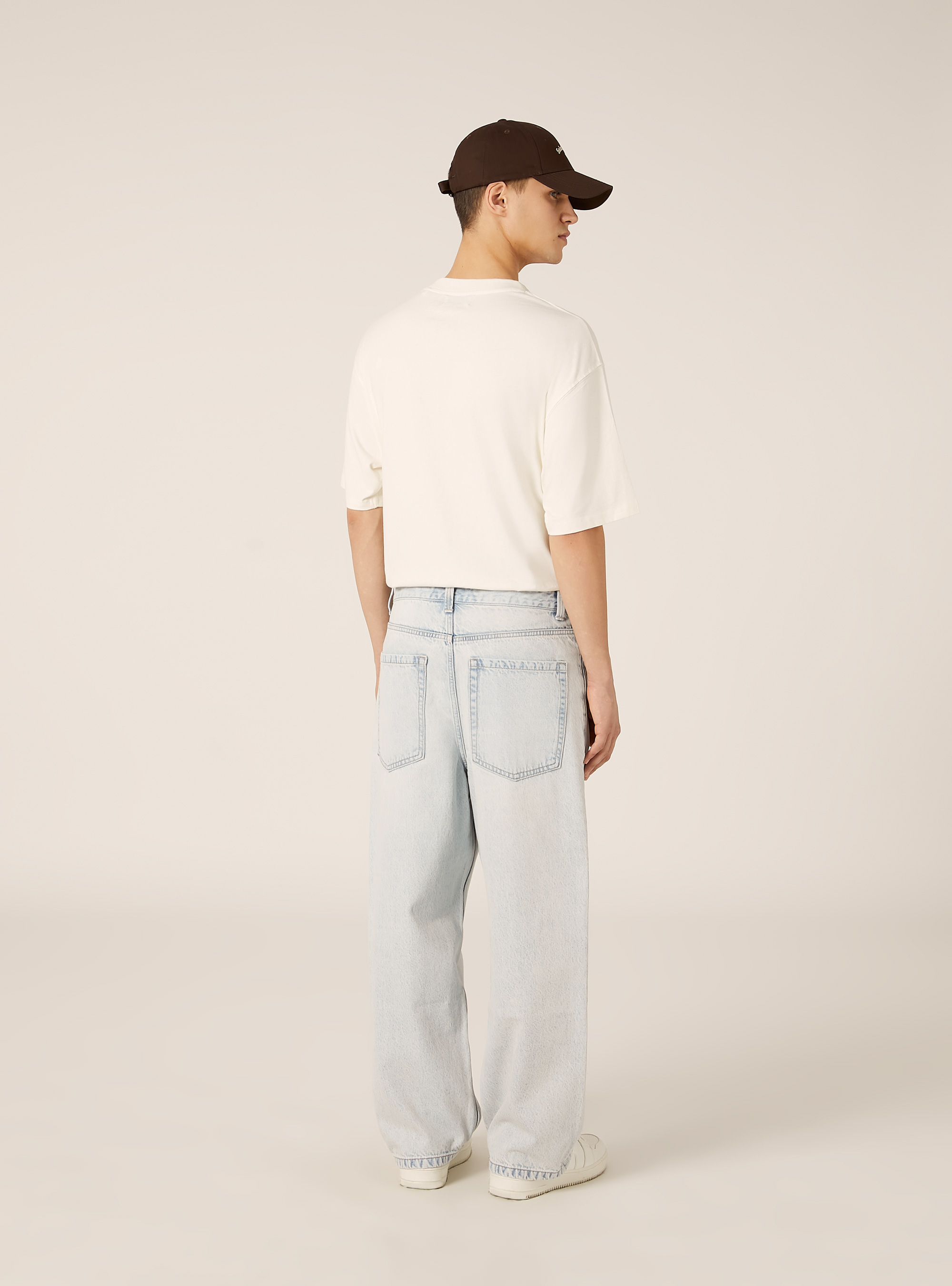 Vaqueros de corte superholgado, D008 SUPER LIGHT BLUE