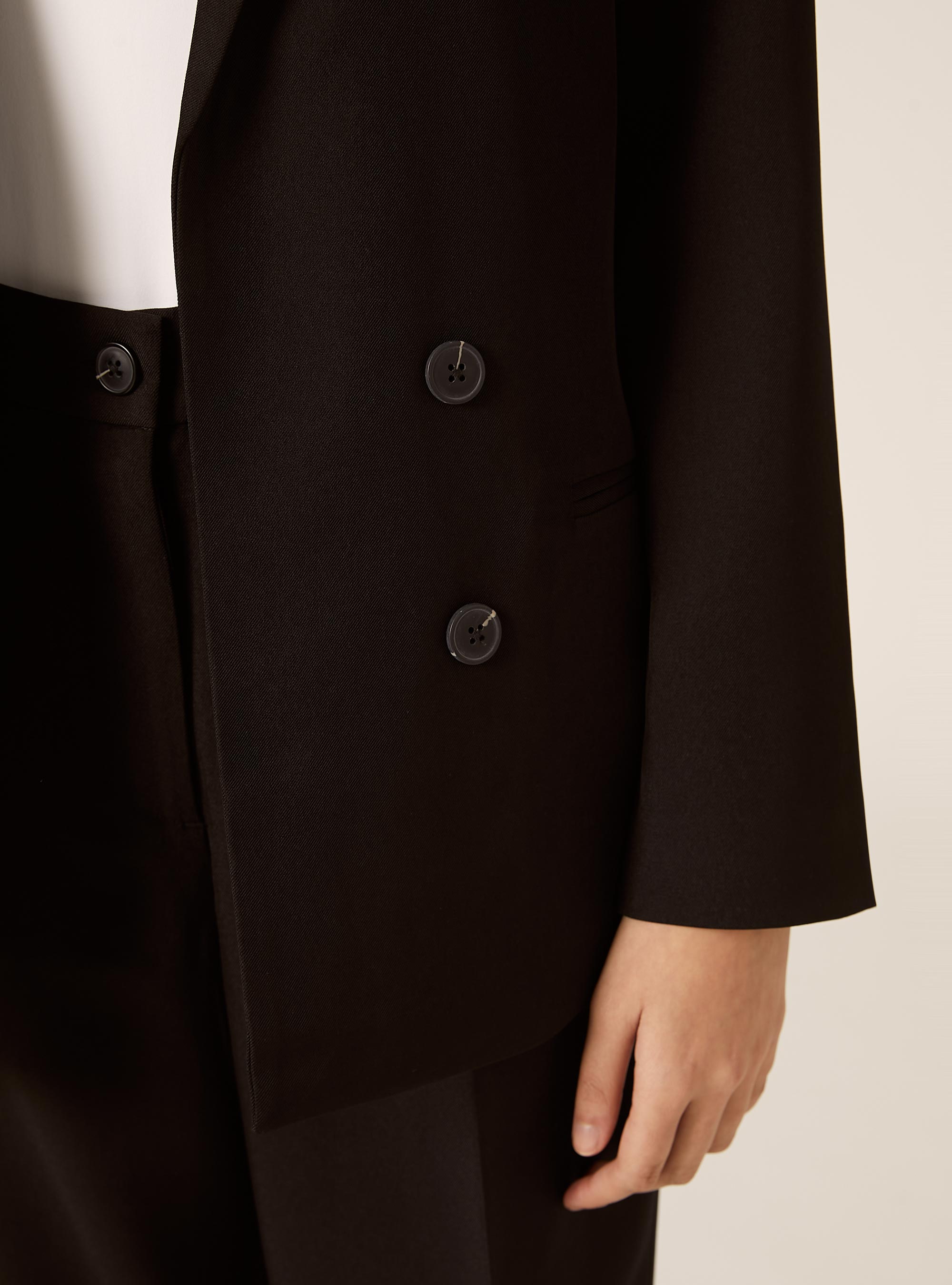 Blazer croise, BK1 BLACK