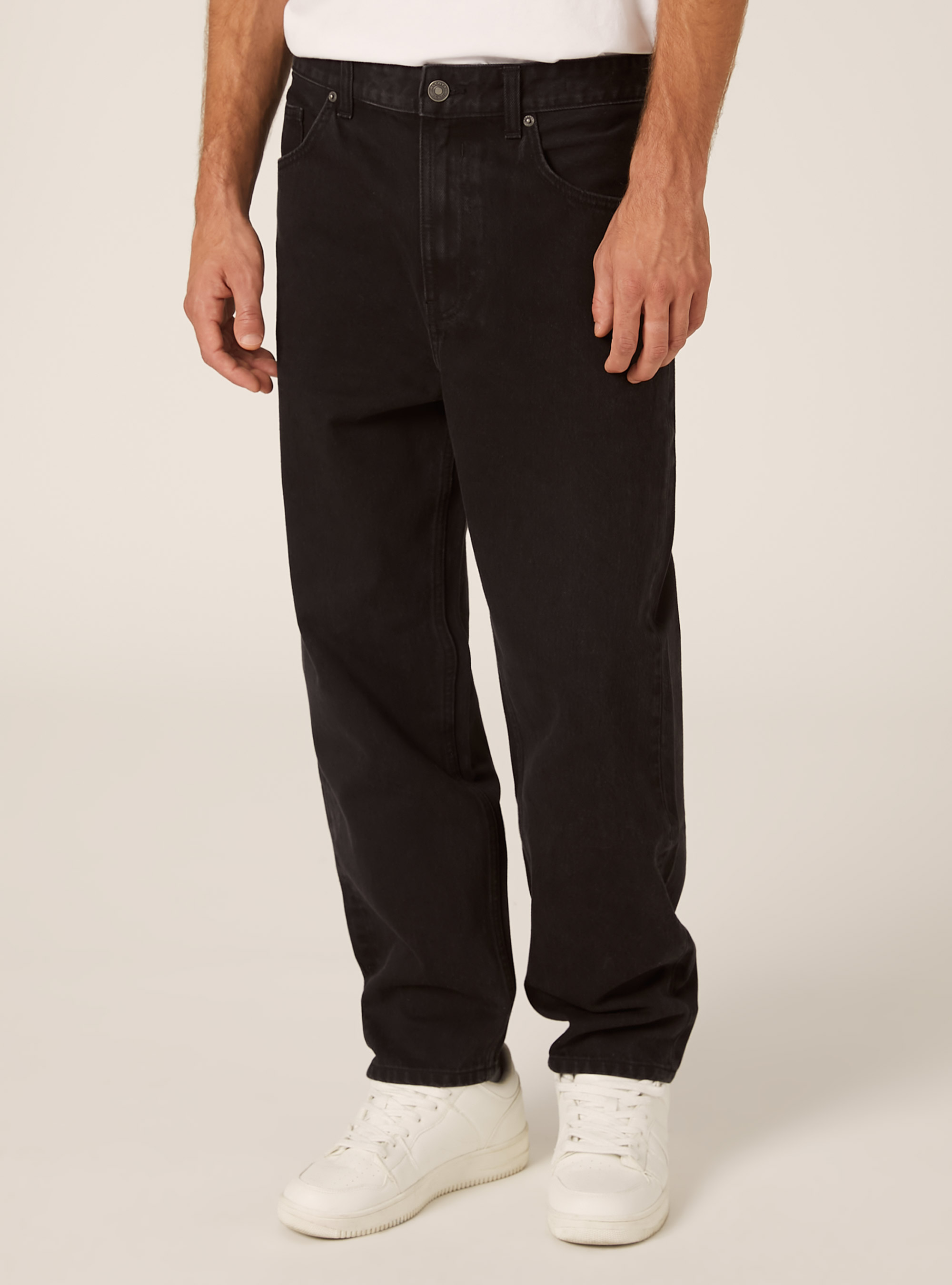Jeans loose fit, D000 BLACK