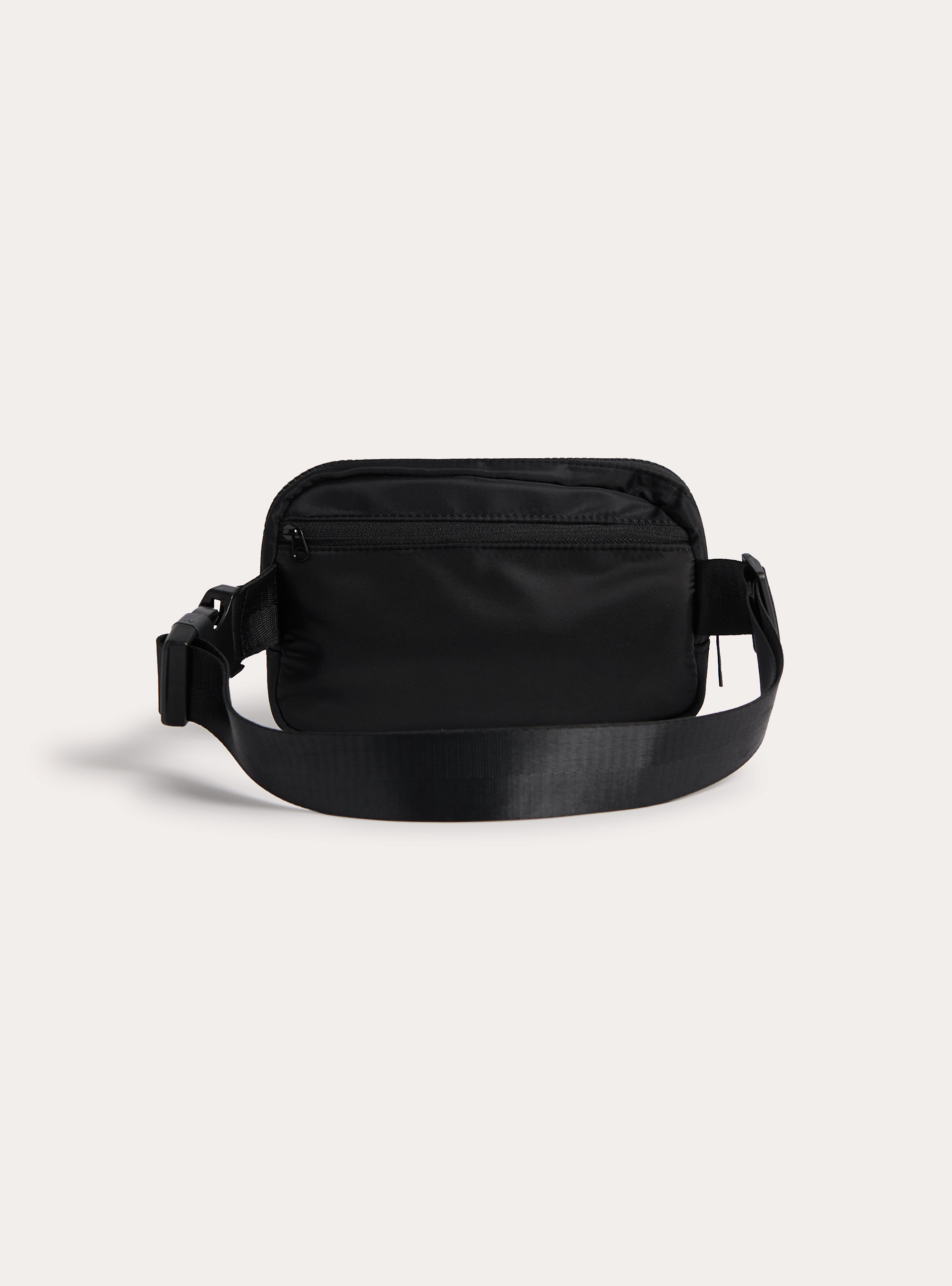 Sac de taille basique uni, BK1 BLACK