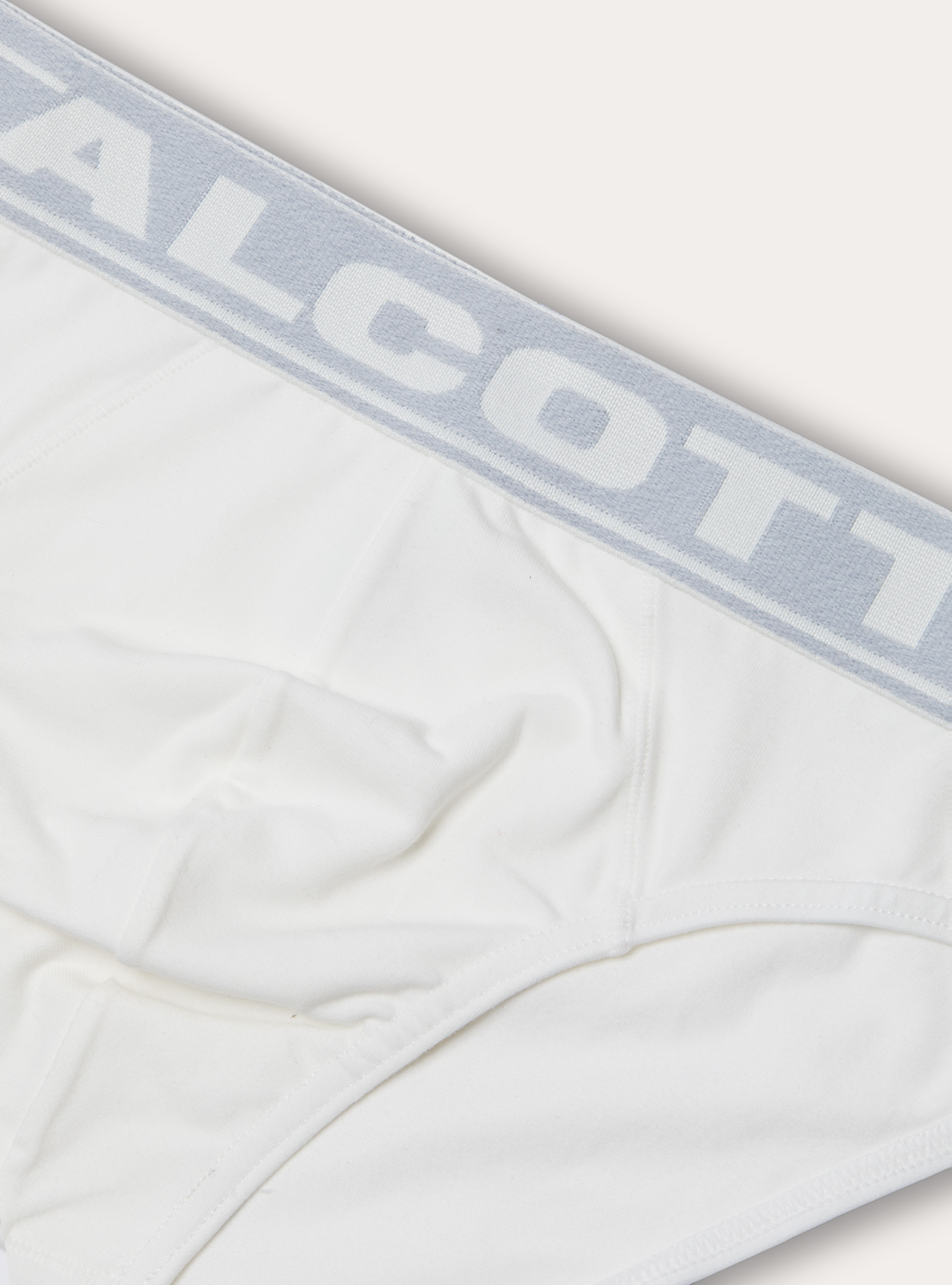 Slips mit jacquard-logo-elastikbund, WH2 WHITE