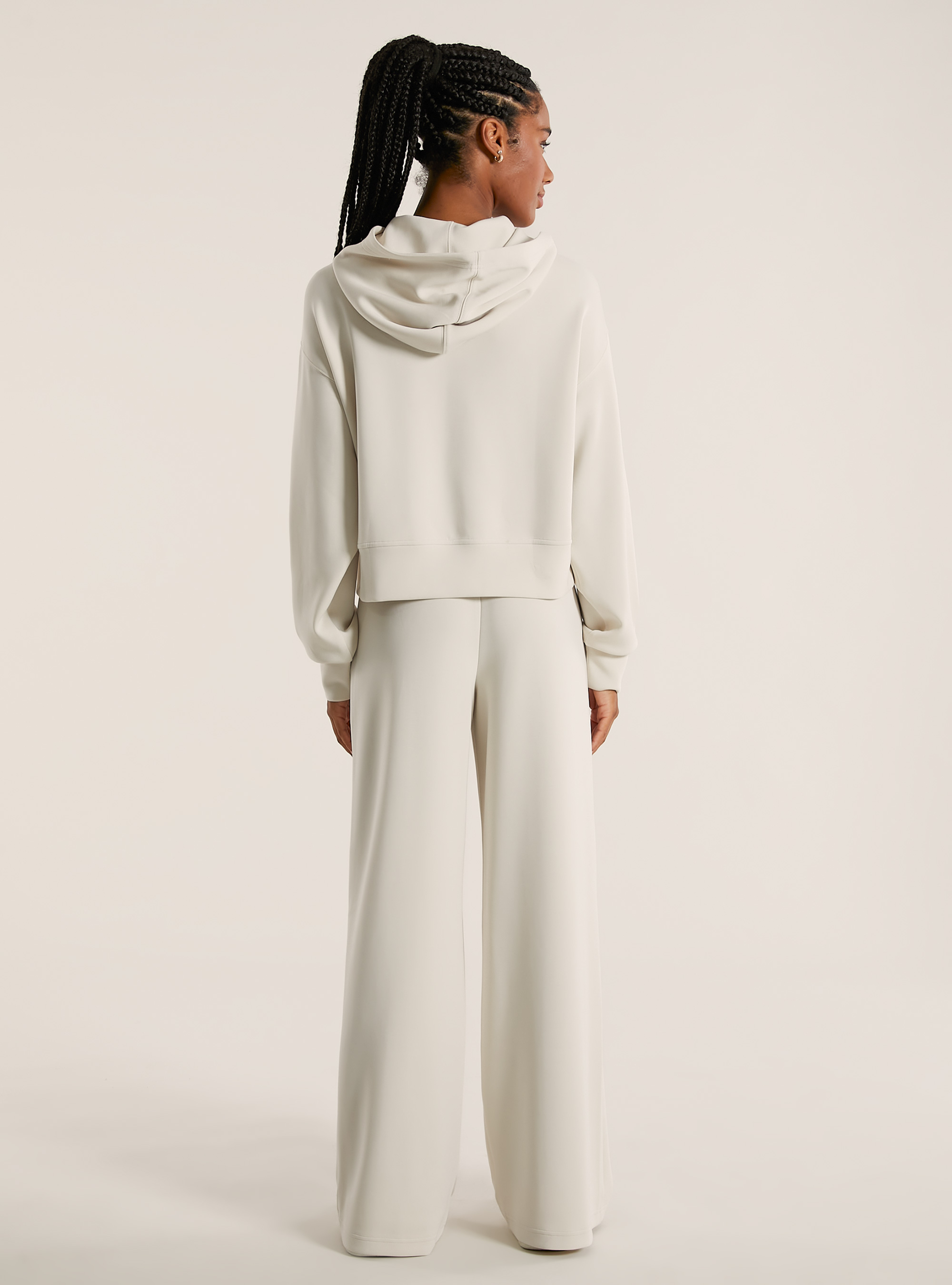 Sweat court en scuba doux, BG3 BEIGE LIGHT