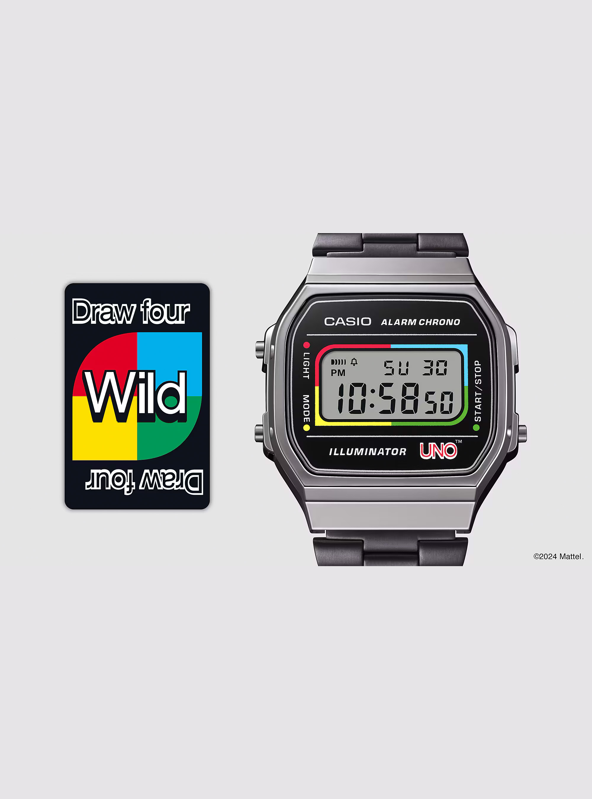 Casio / Horloge UNO Mattel, UNICO
