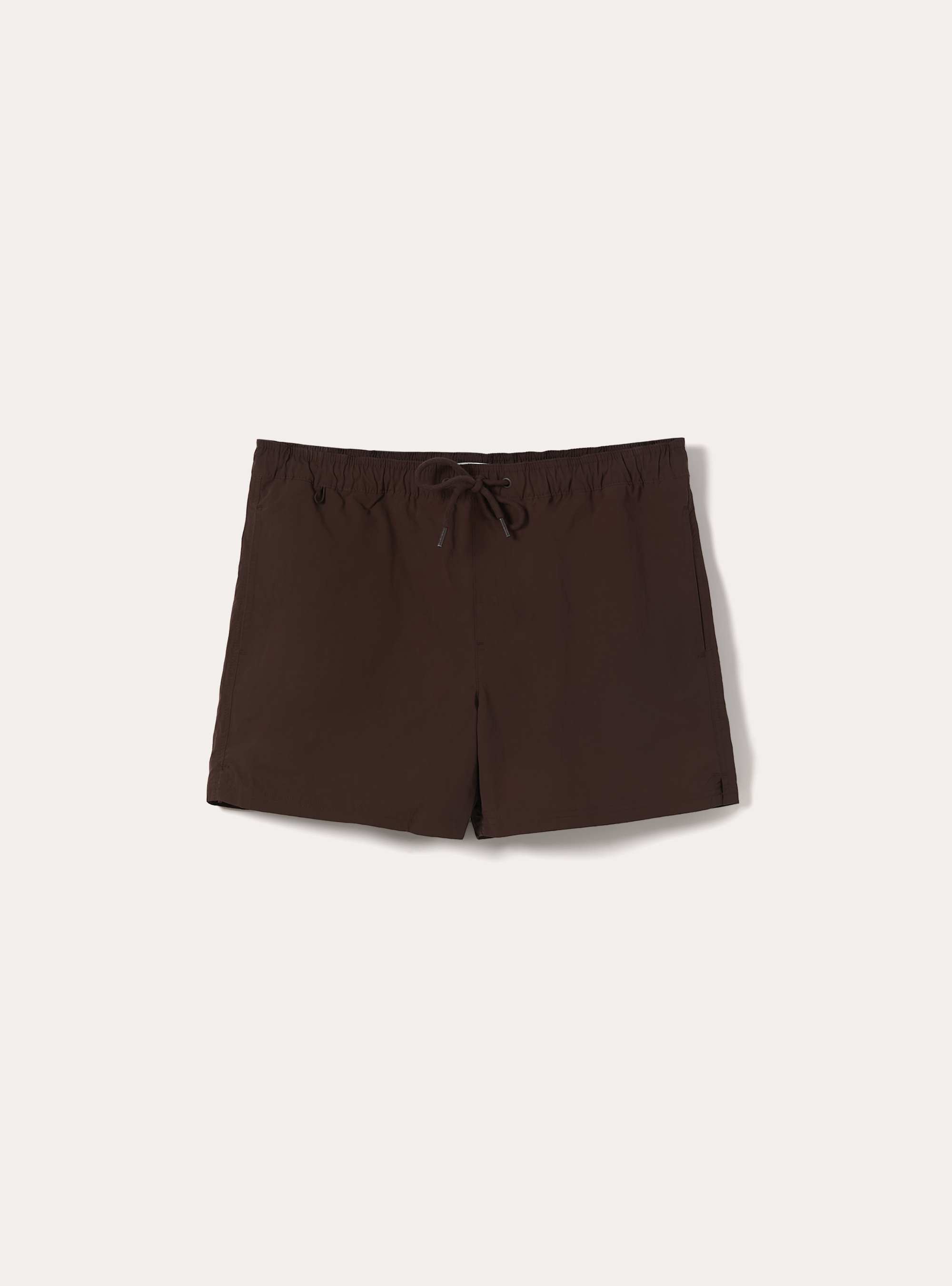 Drawstring Swim Shorts Bermuda, BR1 BROWN DARK