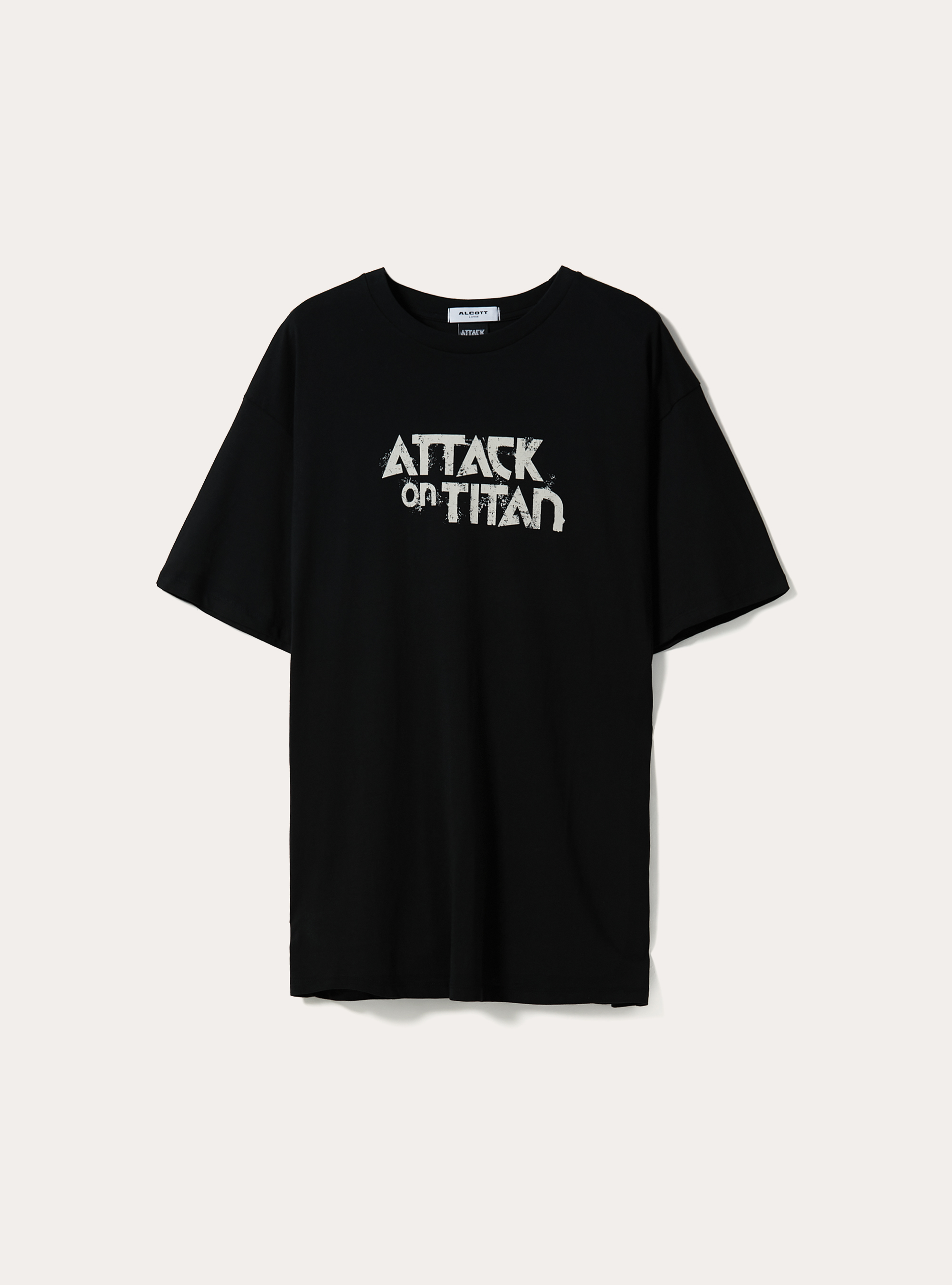 Attack on Titan / Alcott T-shirt, BK1 BLACK