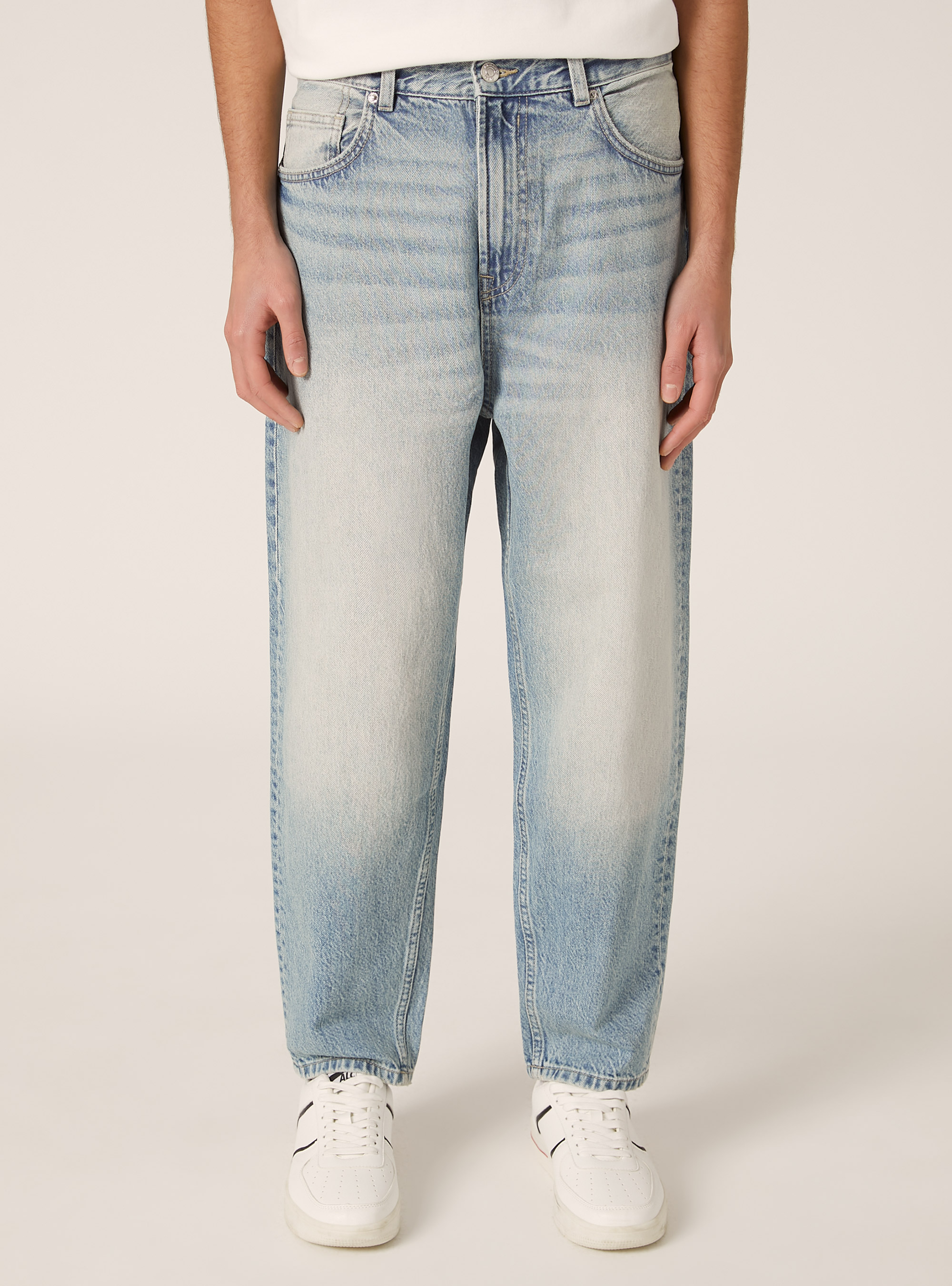 Jean ample, D005 LIGHT BLUE