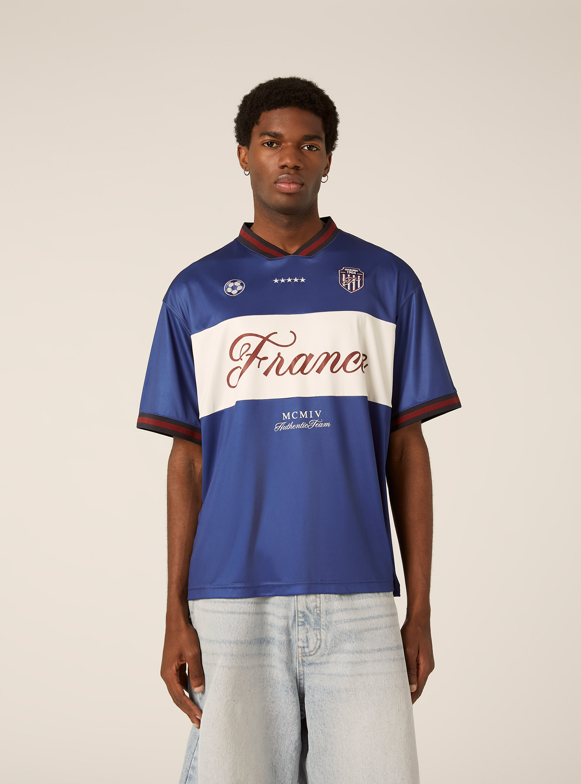 Blokecore Technical Lightweight Football Jersey, RY2 ROYALE MEDIUM