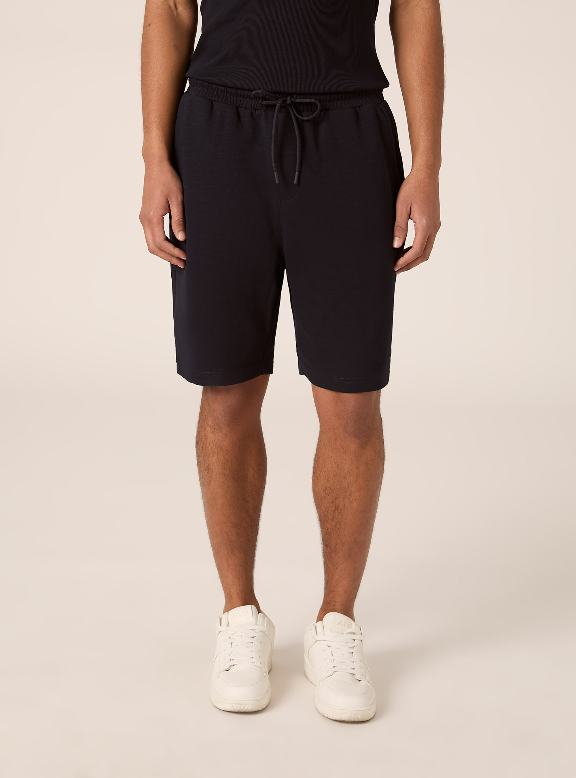 Bermuda in jersey, NAVY SCURO