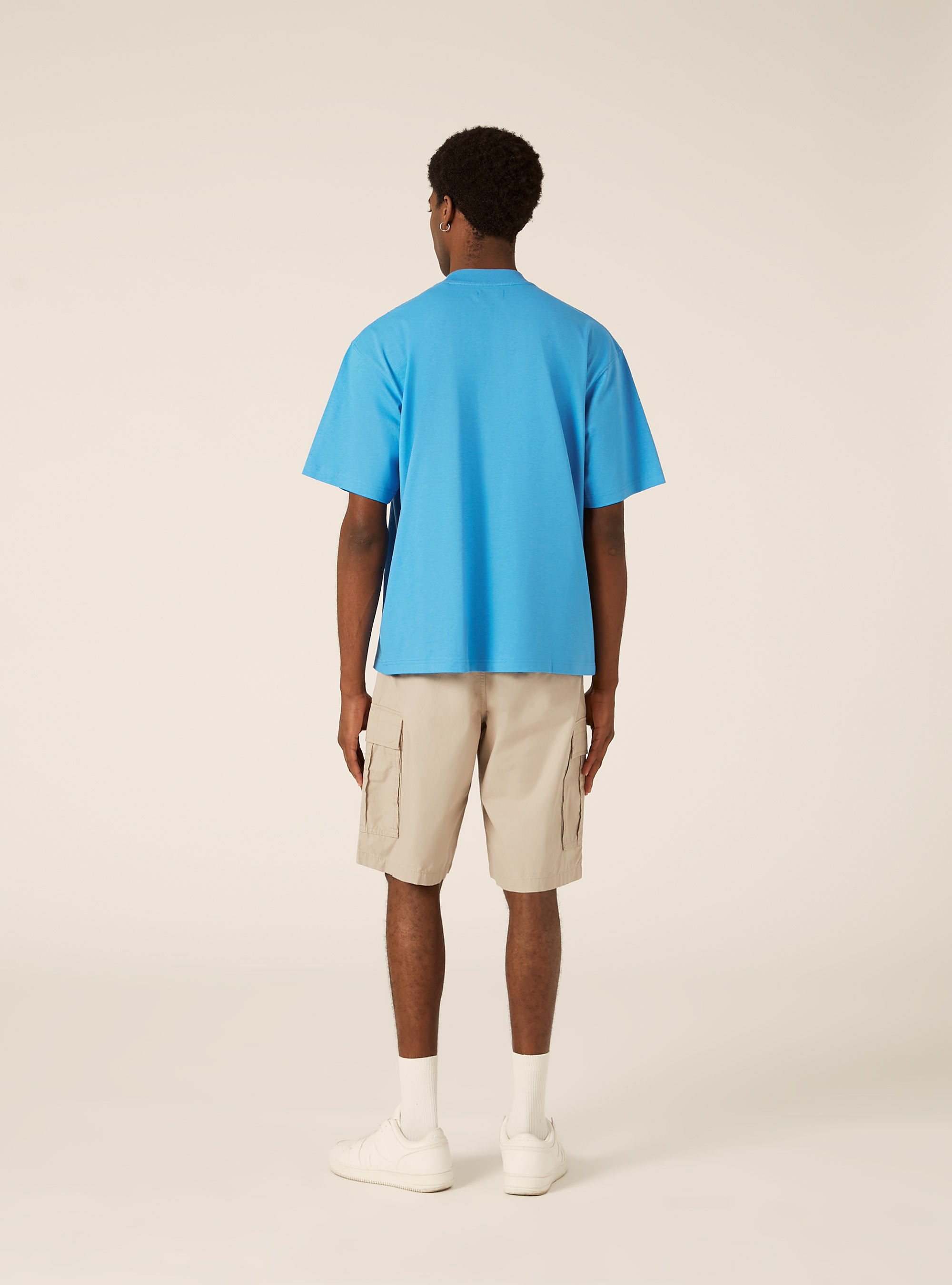 Boxy Fit T-Shirt Capri Amore Mio, AZ2 AZURE MEDIUM