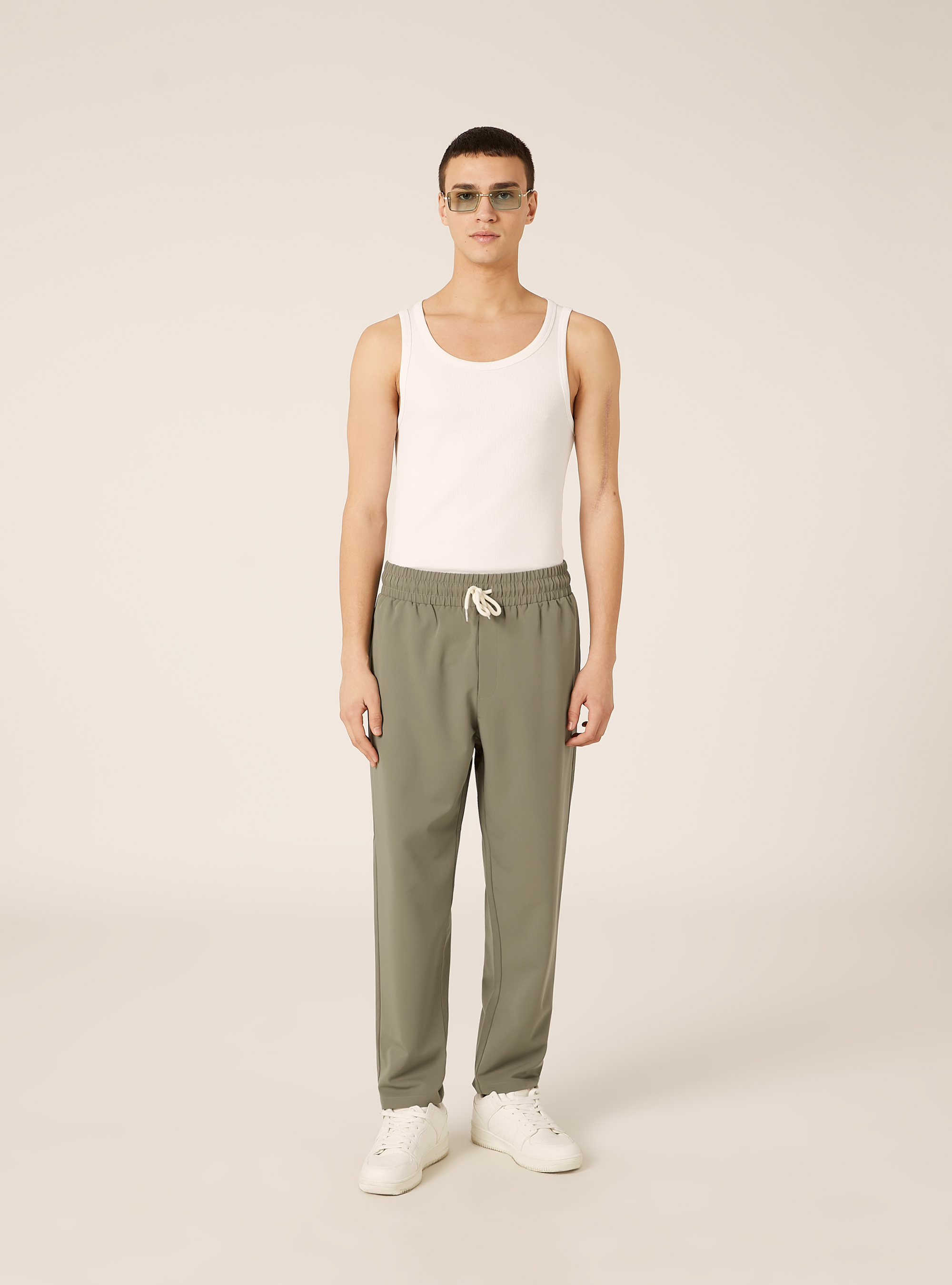 Jogginghose mit Karottenform, KY2 KAKY MEDIUM