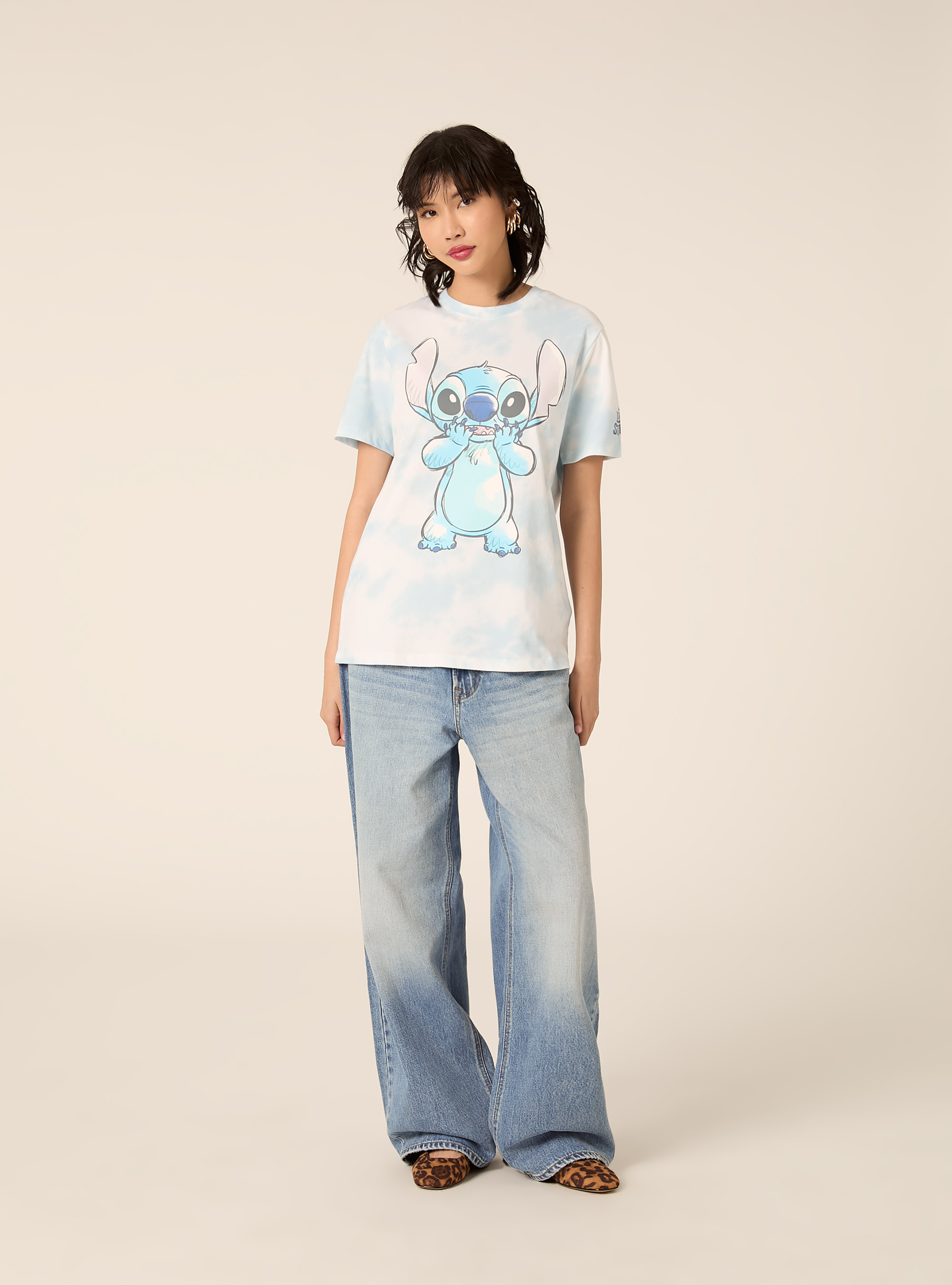 Camiseta de Lilo y Stitch / Alcott, AZ3 AZURE LIGHT