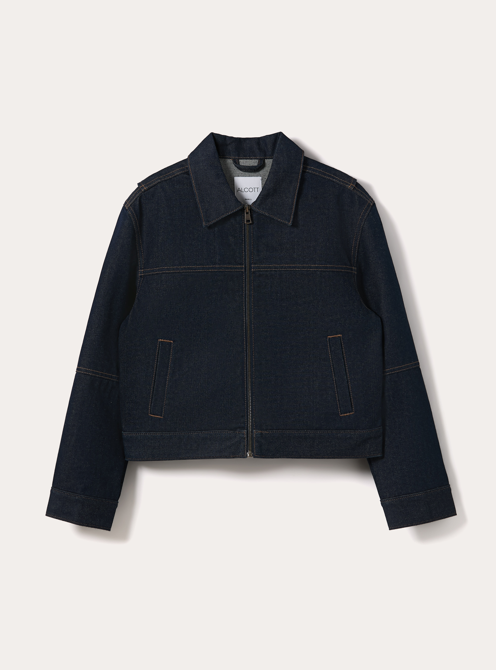 Denim jacket, D003 MEDIUM BLUE