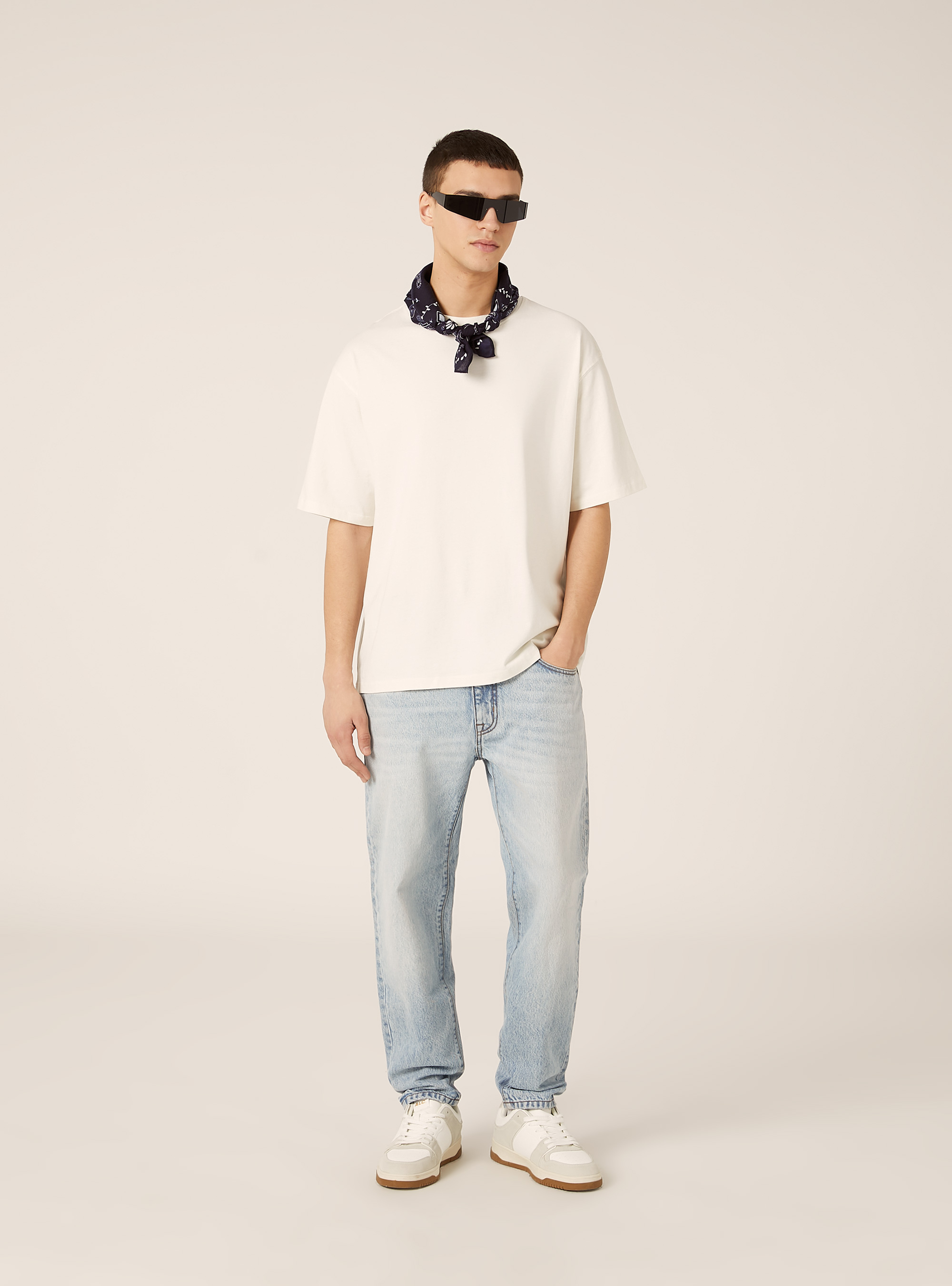 Loose fit jeans, D007 LIGHT AZURE