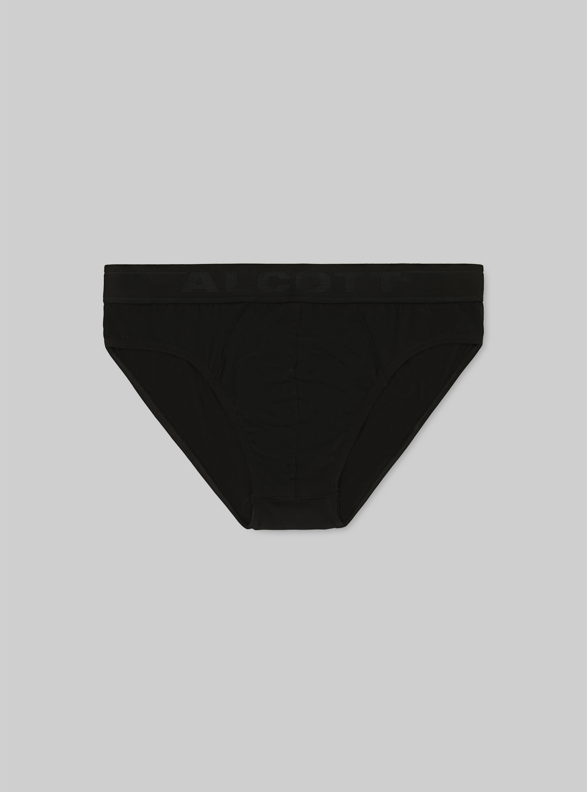 Slip en coton extensible avec logo, BK1 BLACK