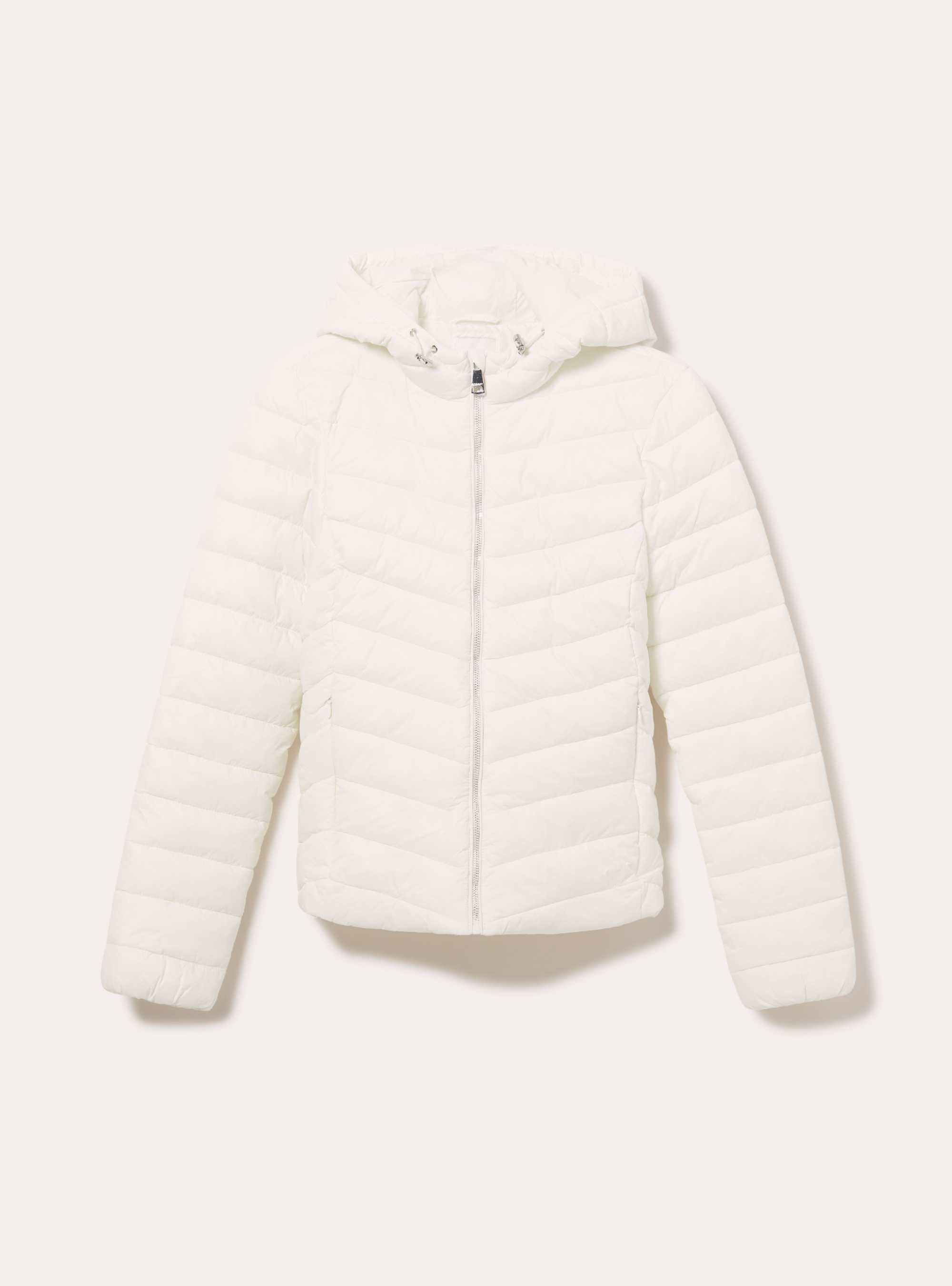 Veste avec rembourrage recycl&eacute;, WH1 OFF WHITE