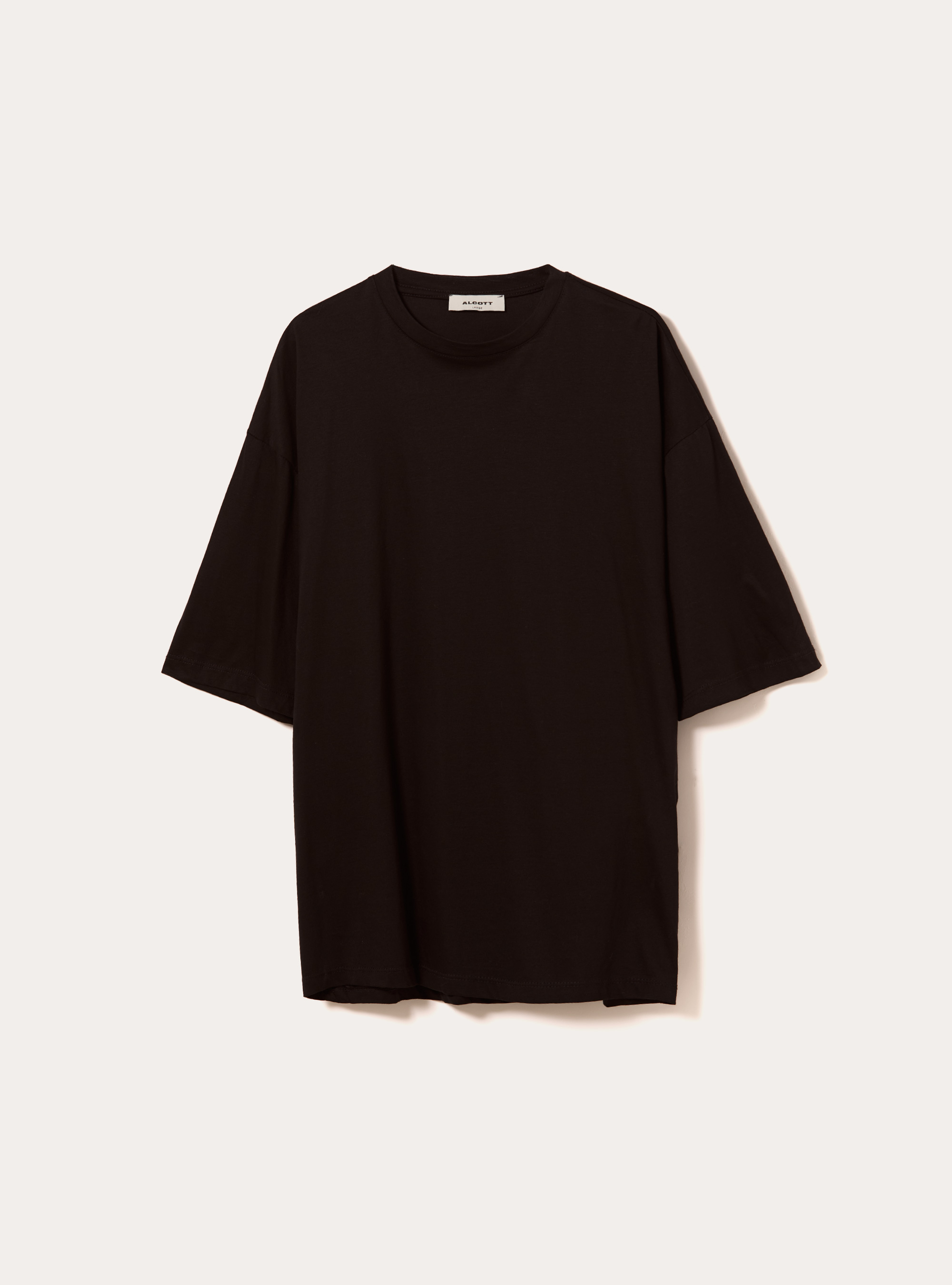 Boxy fit T-shirt, BK1 BLACK