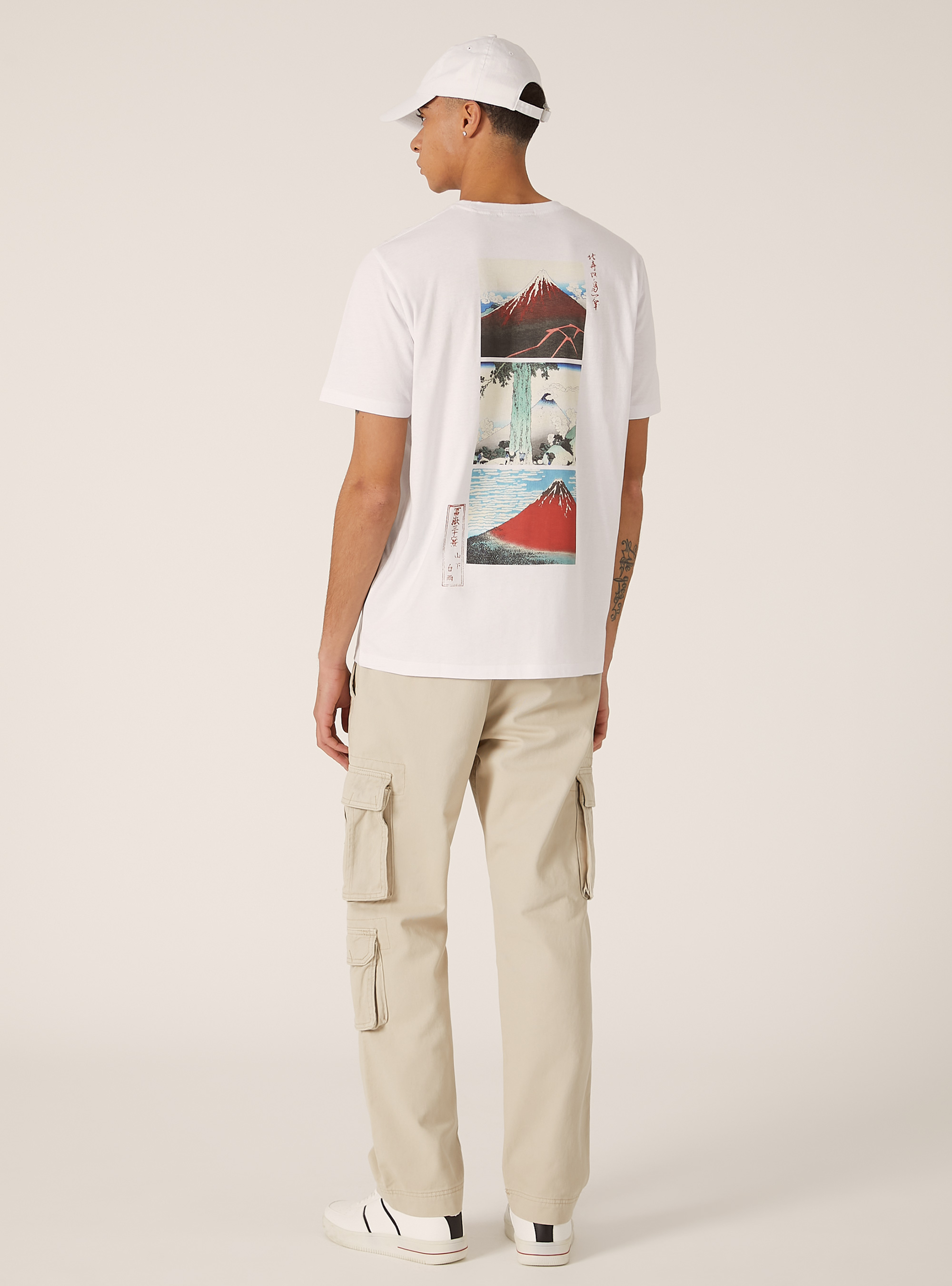 Art Collection / Alcott T-Shirt mit normaler Passform, WH3 WHITE