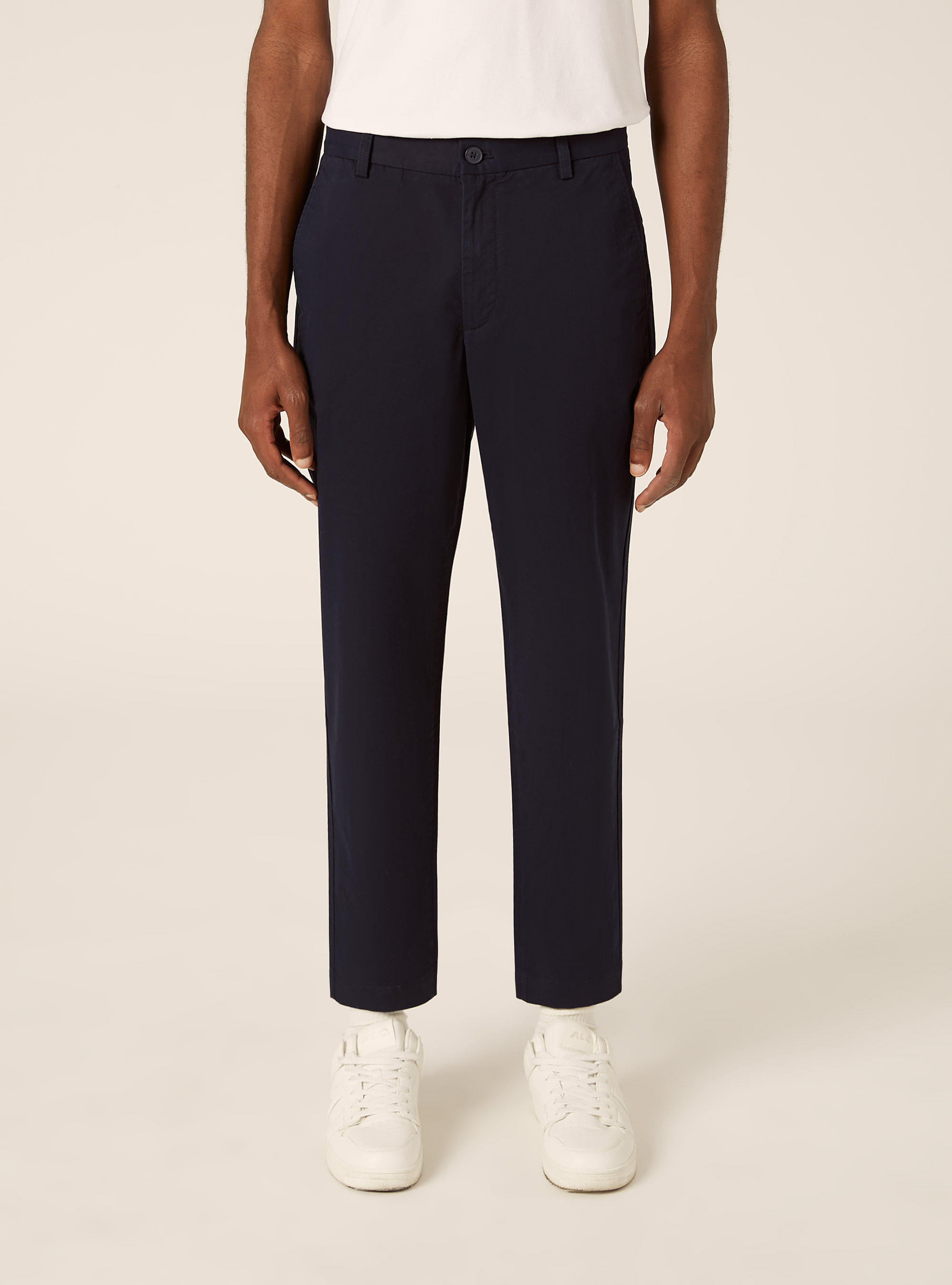 Pantaloni chino slim fit, BLU SCURO