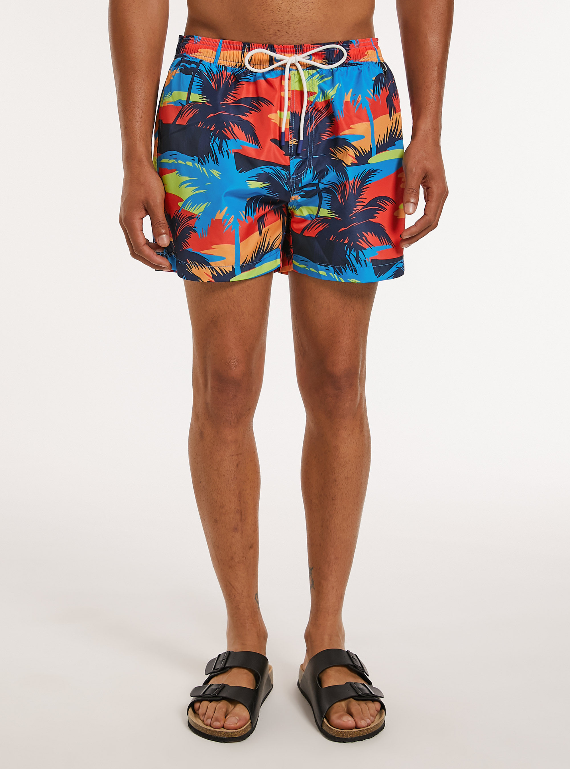 Camouflage-Badehose, BL2 BLUE MEDIUM