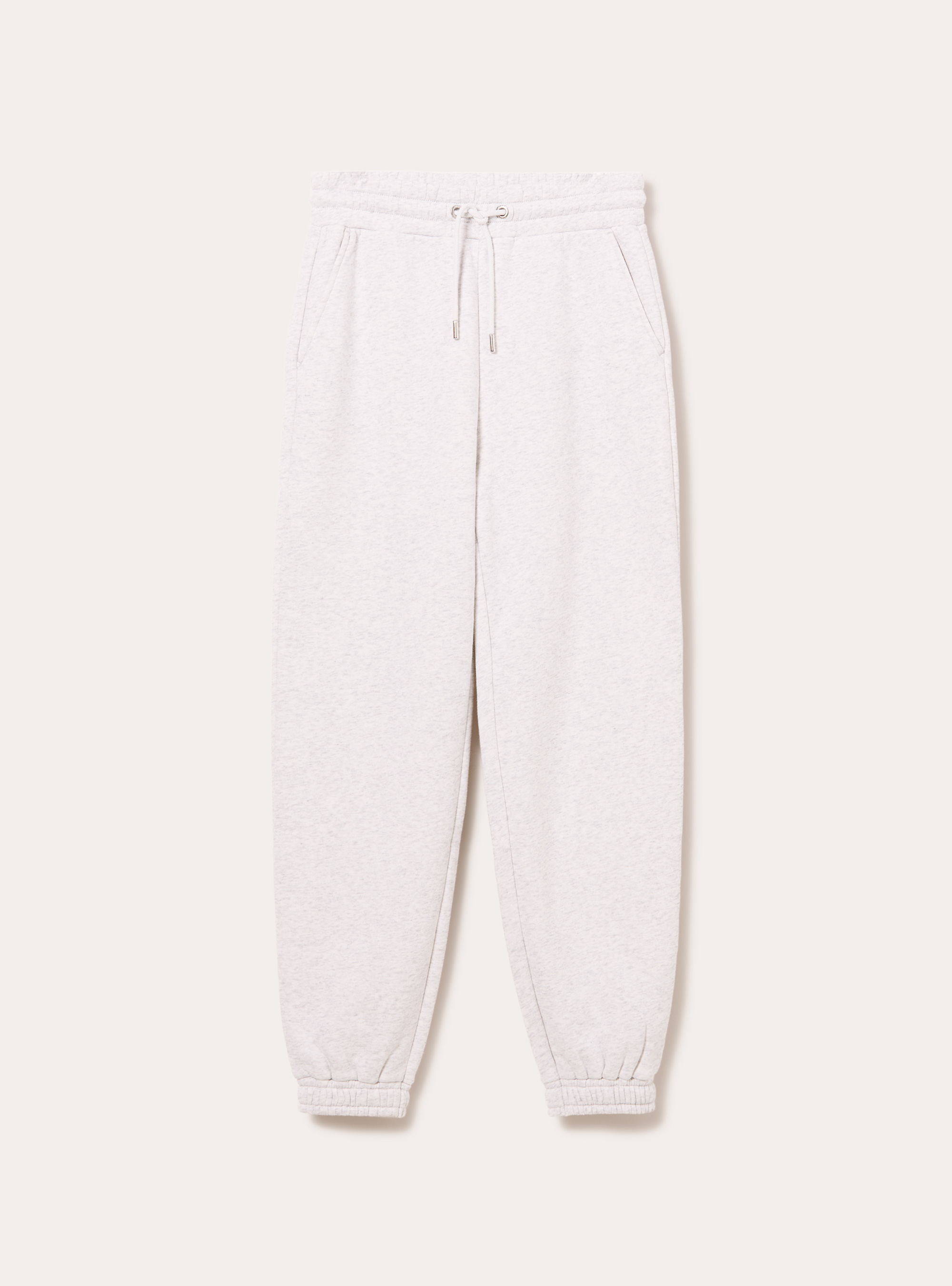 Pantalon jogger en molleton, MGY3 GREY MEL LIGHT